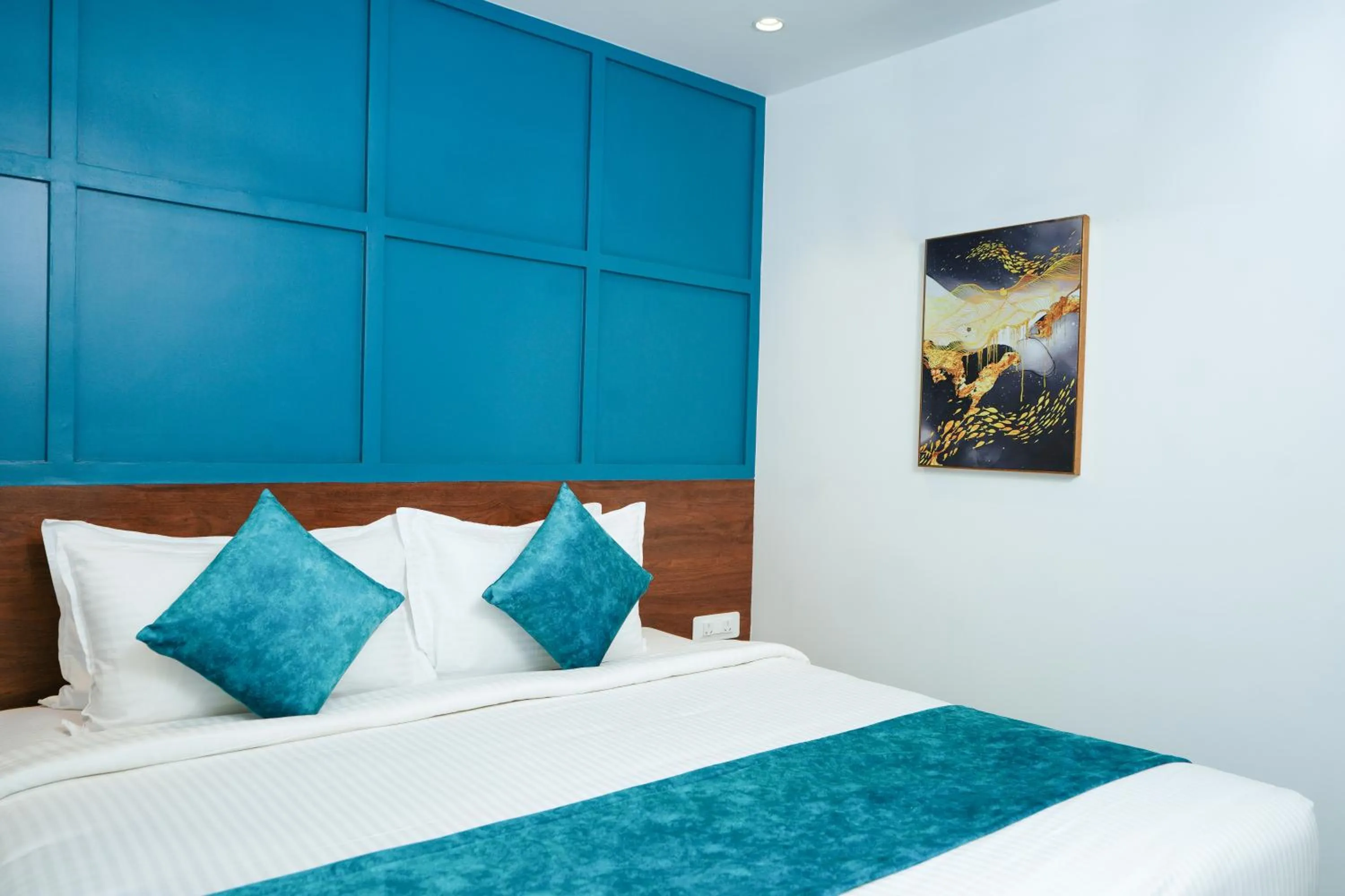 Bed in Hudson Hotels