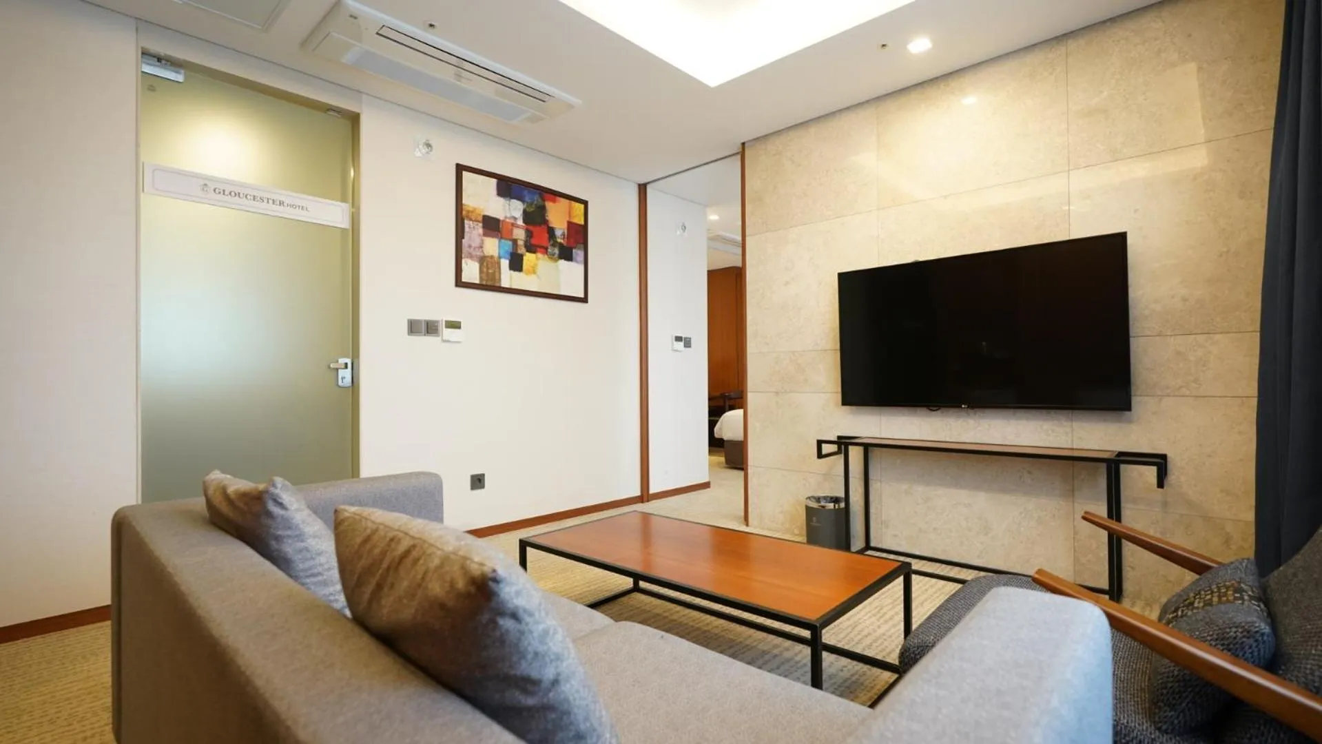 Living room in Gloucester Hotel Jeonju