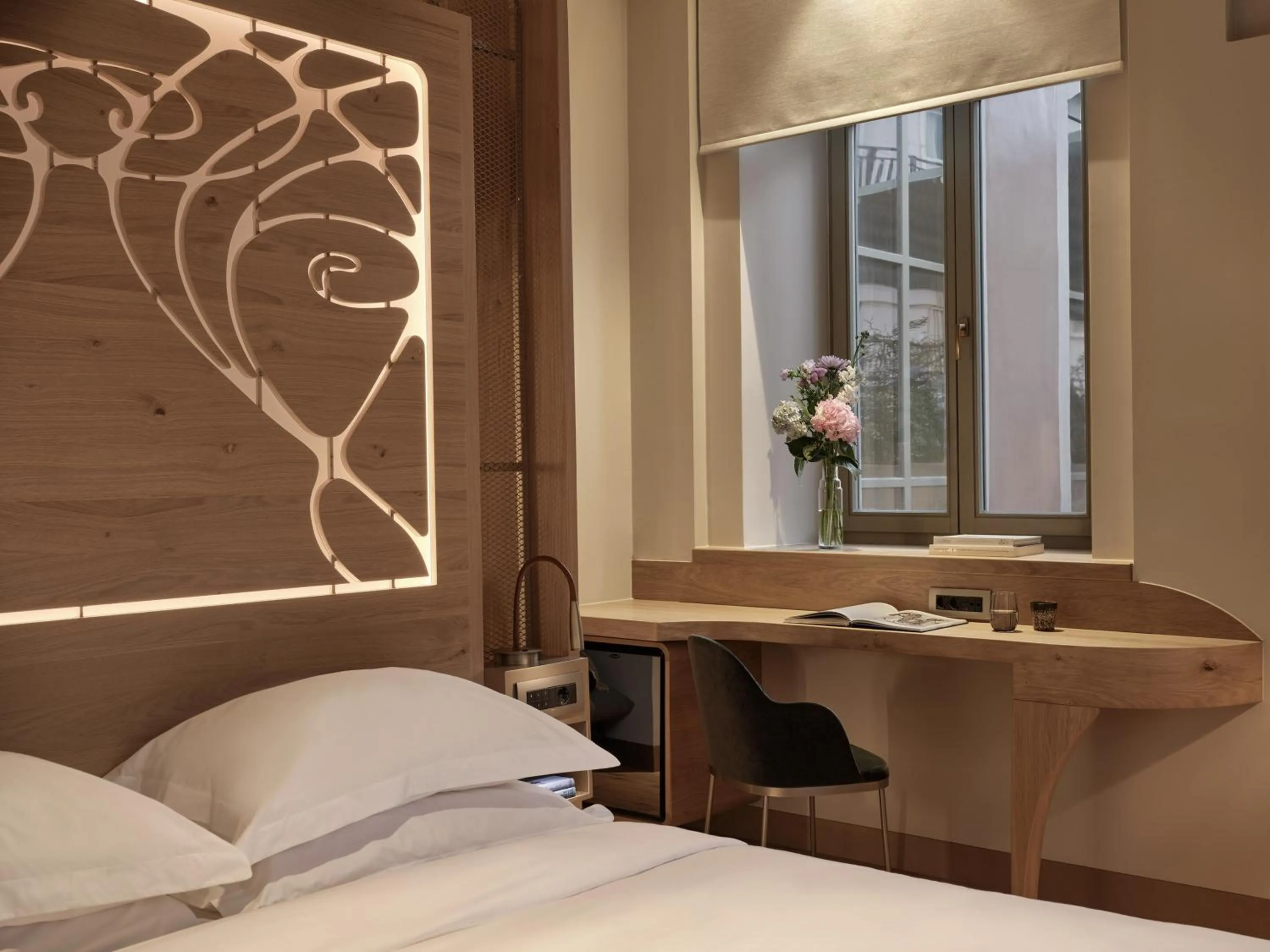 hair dresser, Bed in Domus Blanc Boutique Hotel