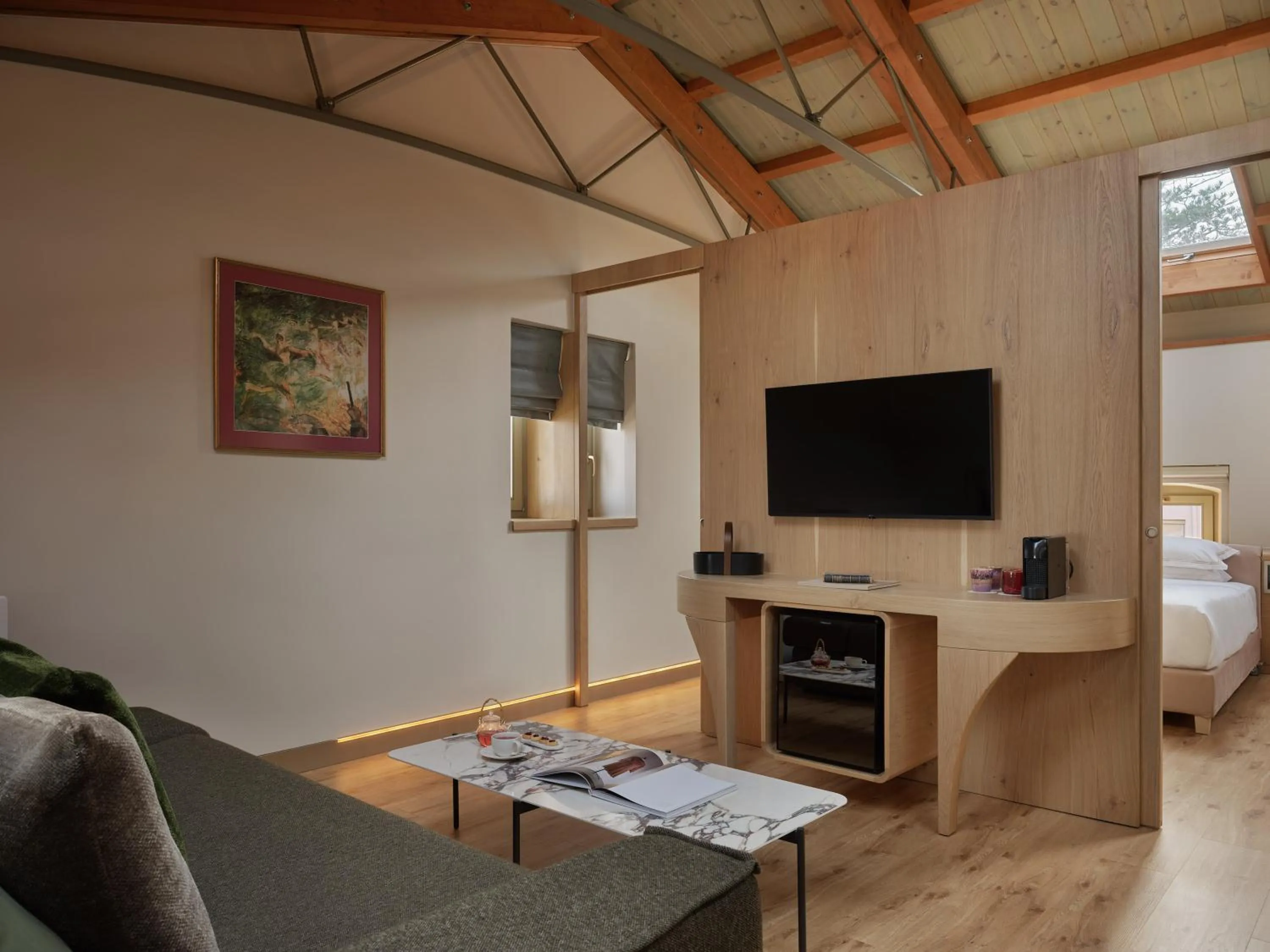 TV and multimedia, Bed in Domus Blanc Boutique Hotel