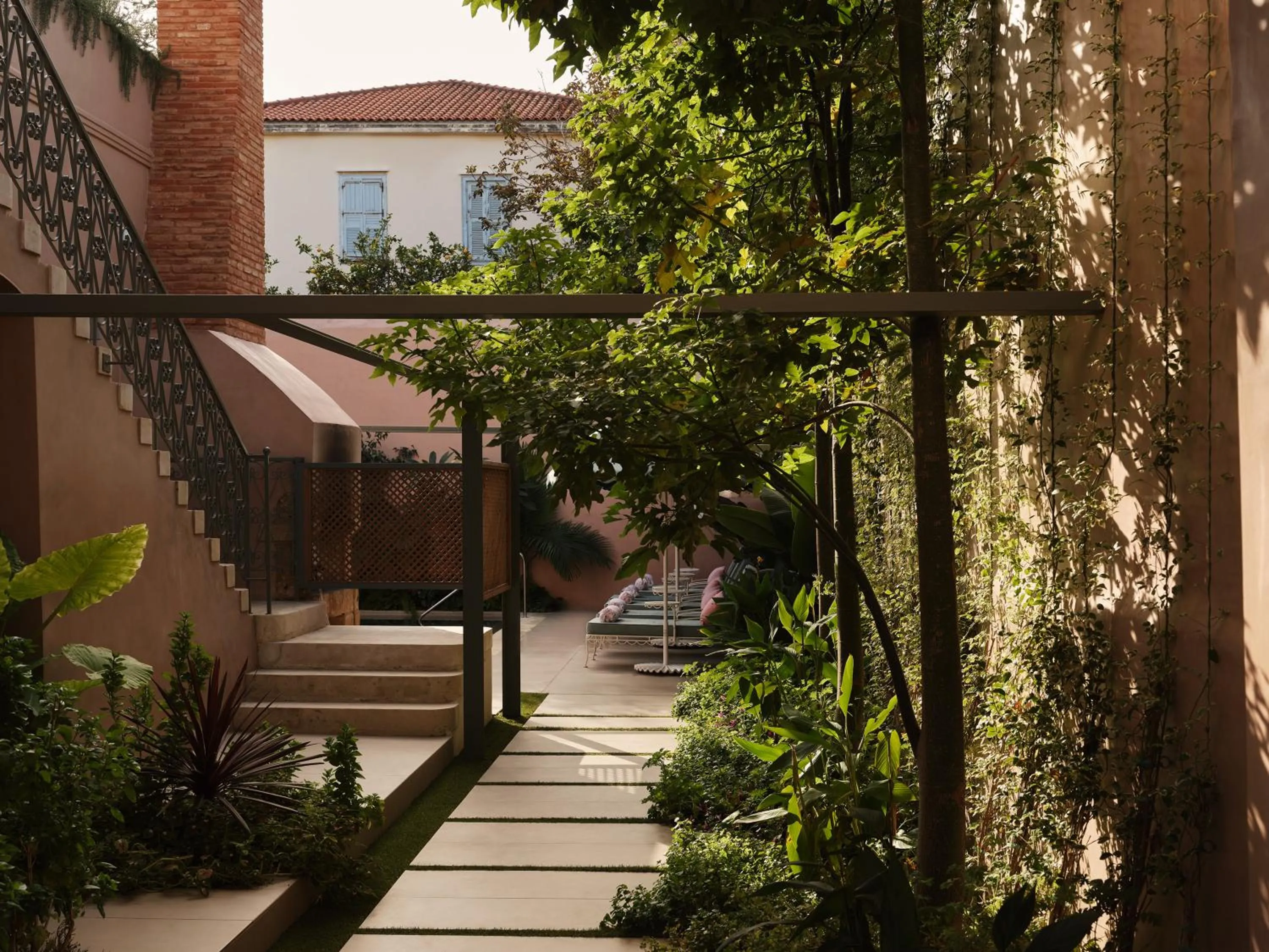 Garden in Domus Blanc Boutique Hotel