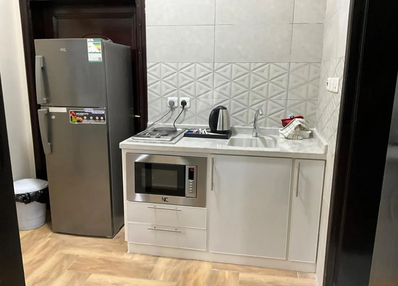Kitchen or kitchenette in Al Baida Suites Al Salam Branch