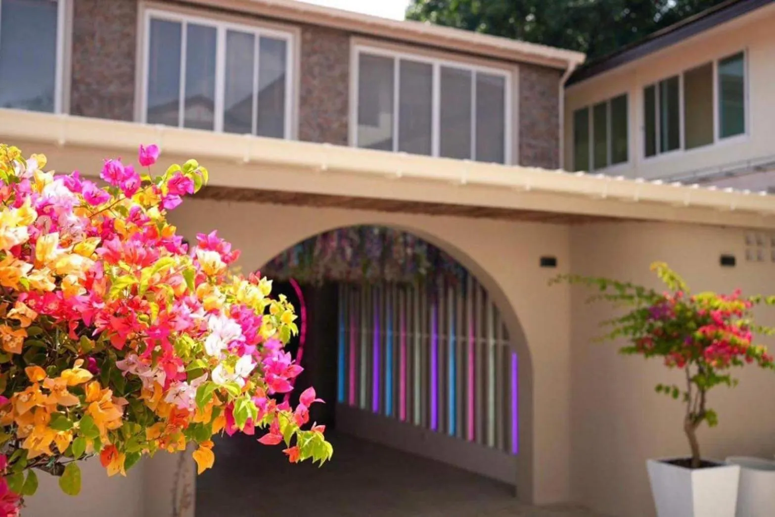 Garden in LOVE beach club Koh Samui