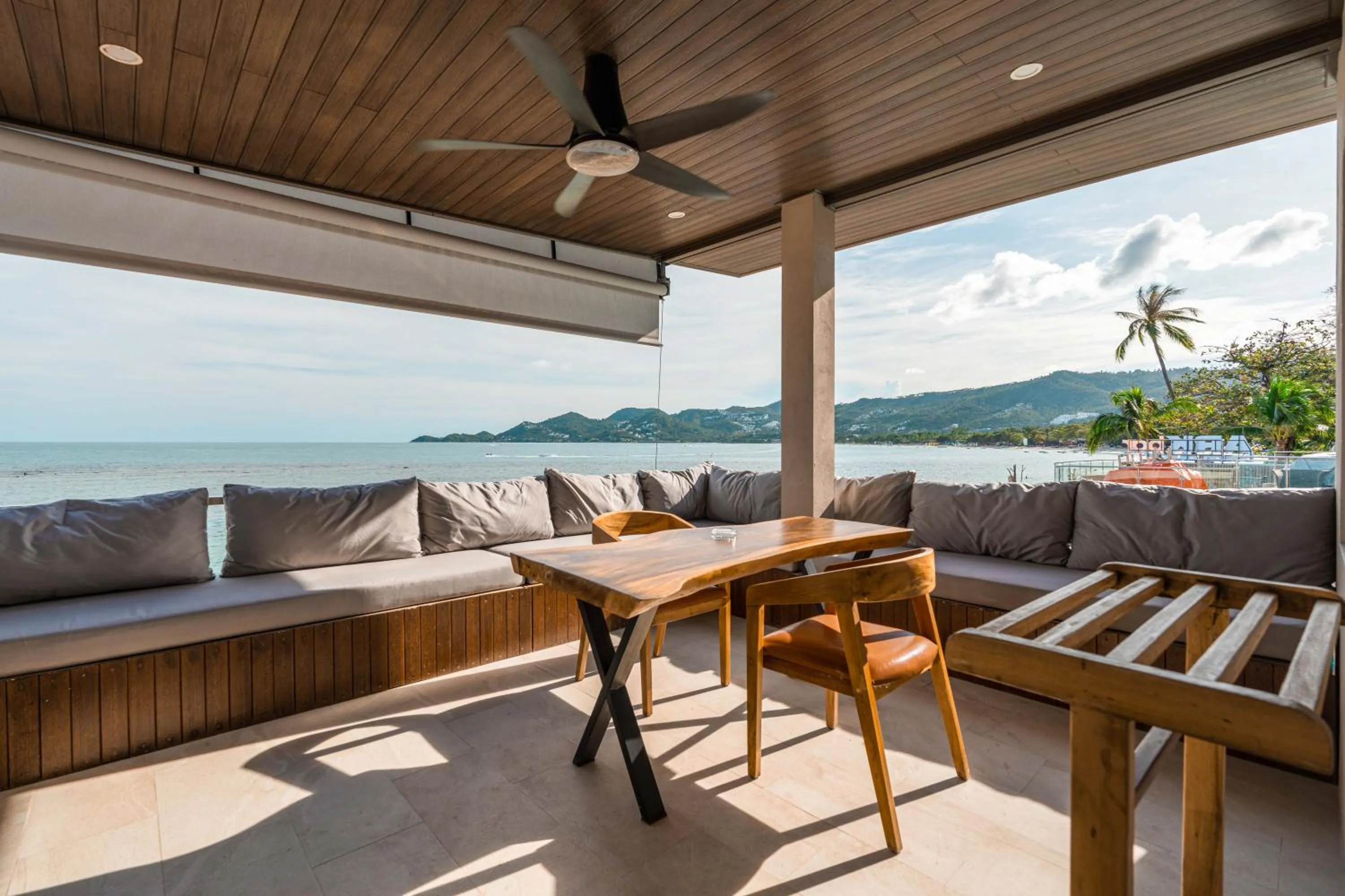 View (from property/room) in LOVE beach club Koh Samui