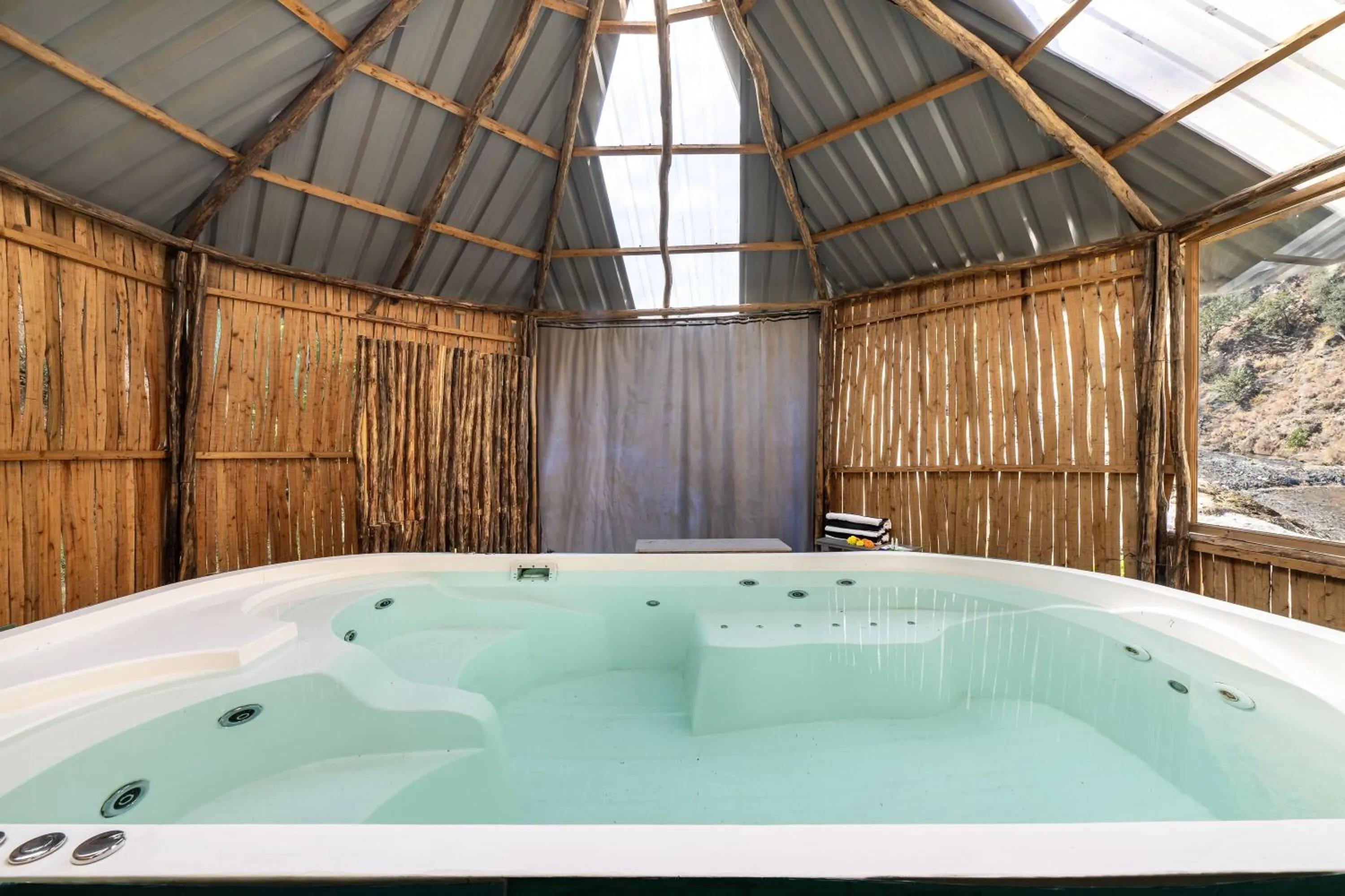 Natural landscape in Echor Palm Bliss Riverside Resort & Spa Kasol