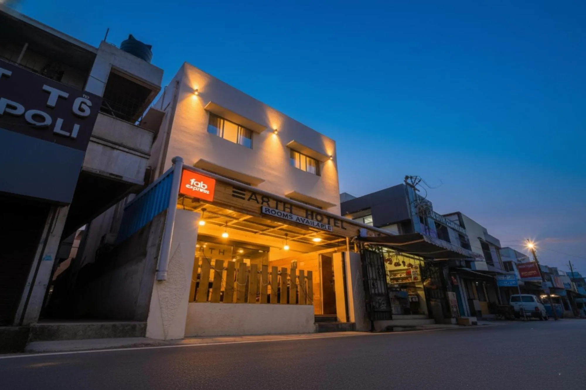 Facade/entrance in Via Earth- Nr Vadapalani Murugan Temple, Vadapalani