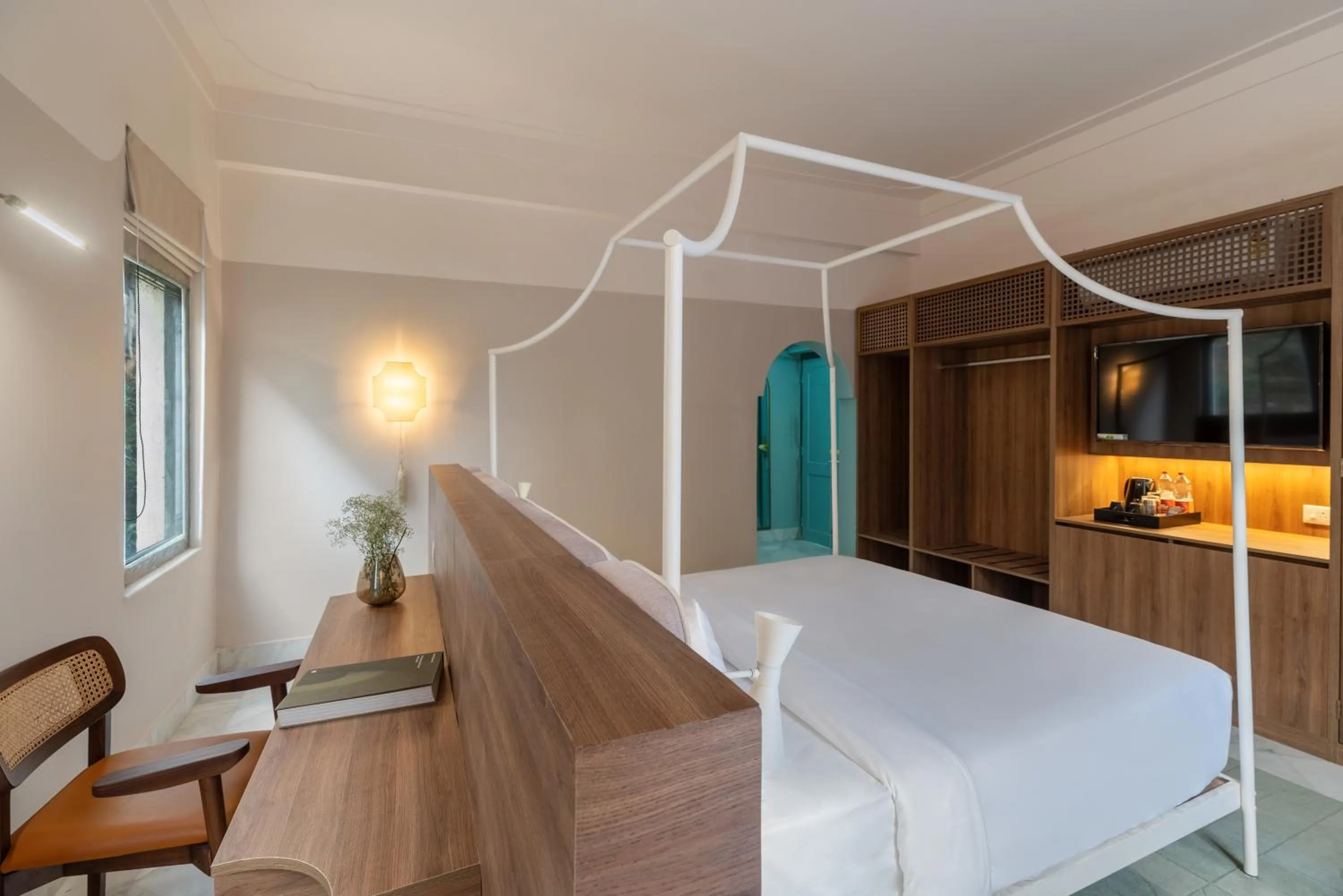 Bed in Manuscript - Jhilwara Haveli