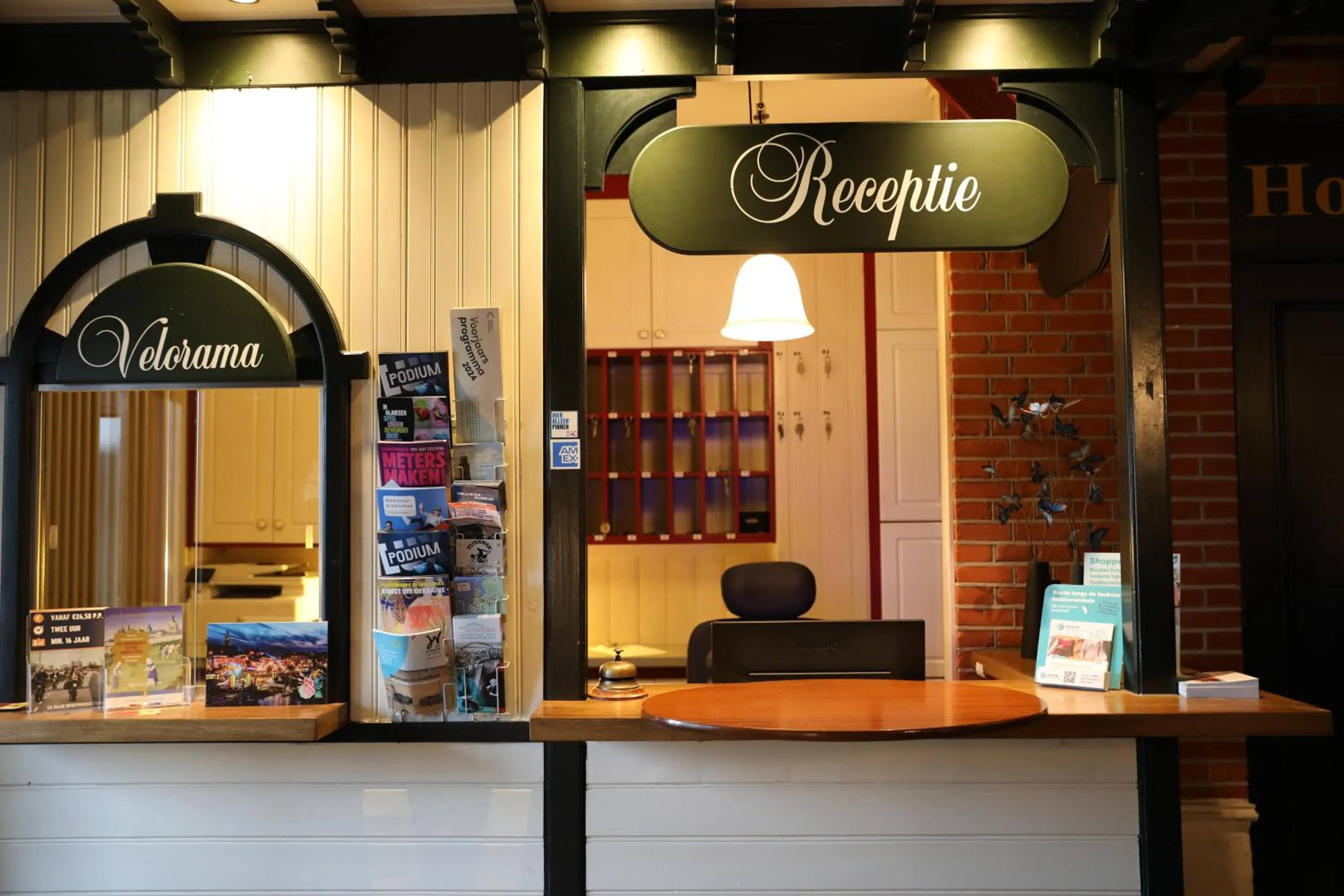 Lobby or reception in Hotel Courage Nijmegen