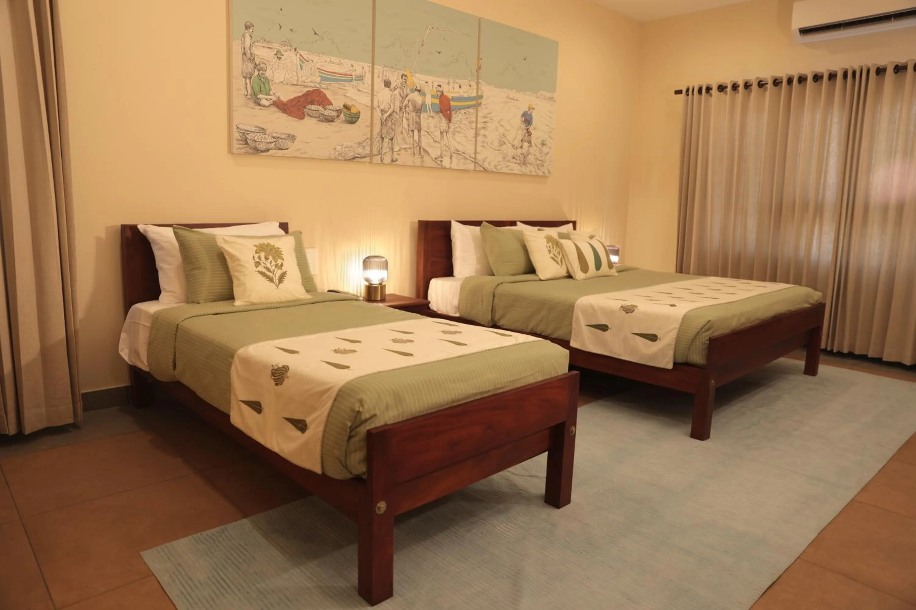 Bed in Dutch Manor Boutique Hotel