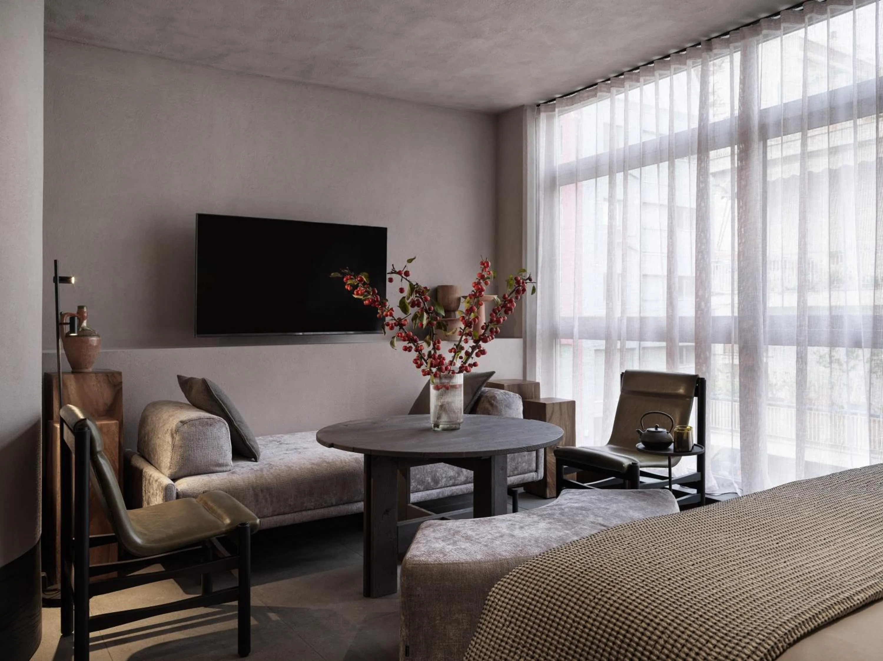 TV and multimedia, Bed in Monastik Living in Athina