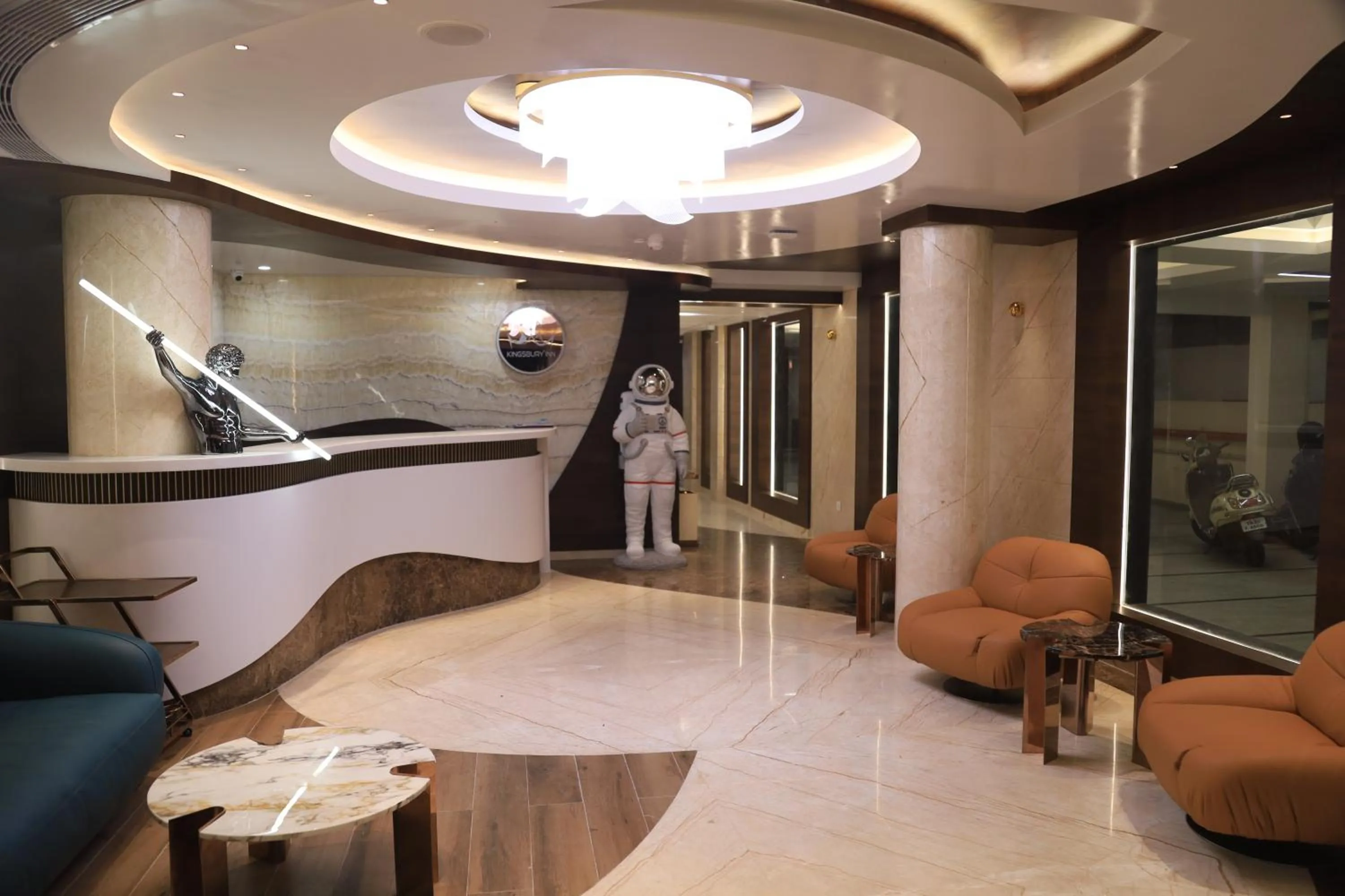 Lobby or reception in Kings Bury Inn