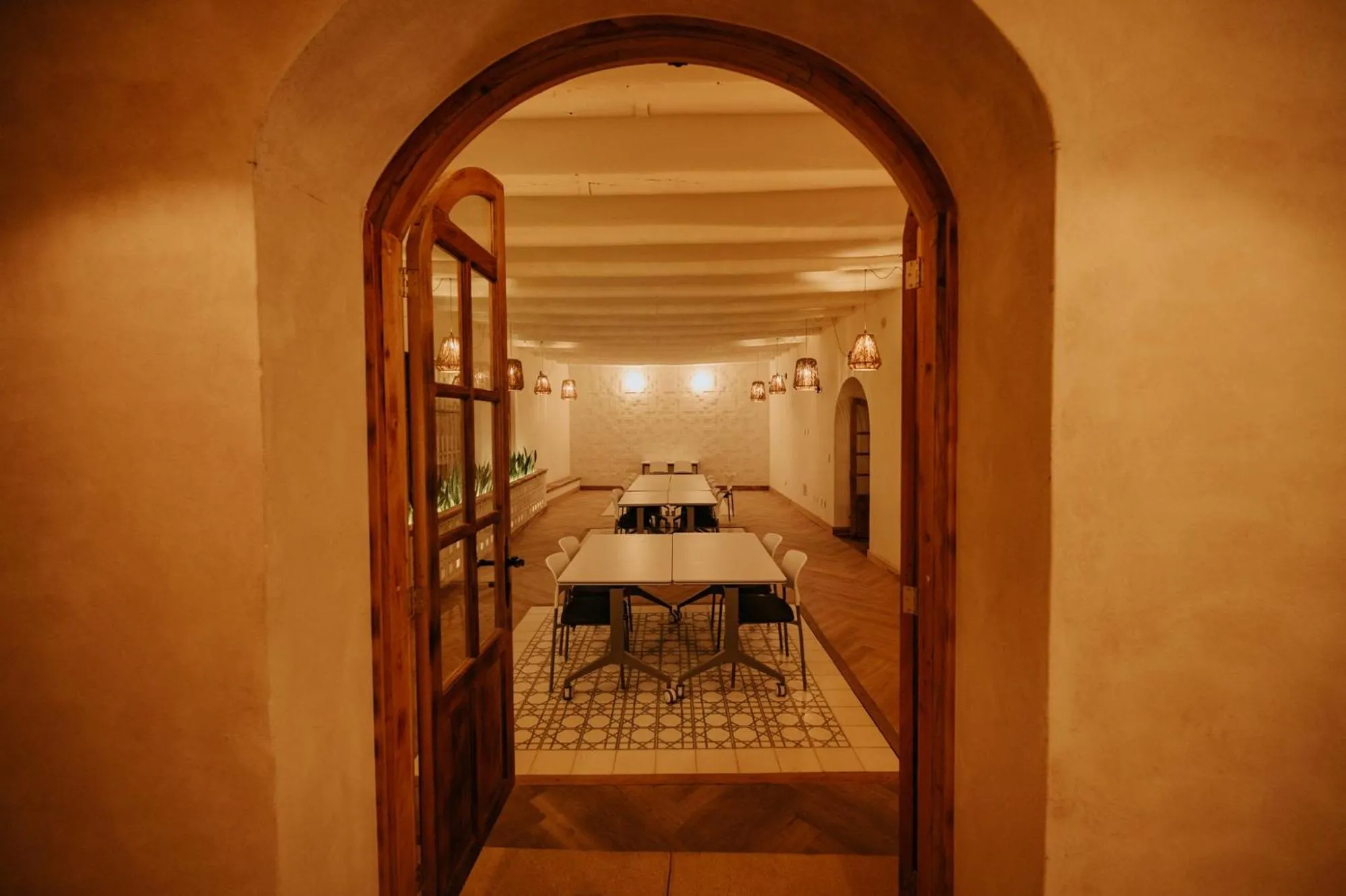 Living room in Hotel La Corada