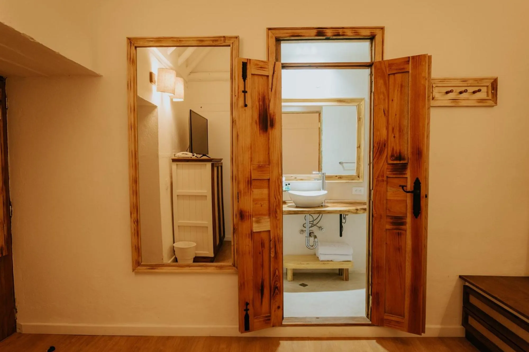 Bathroom in Hotel La Corada