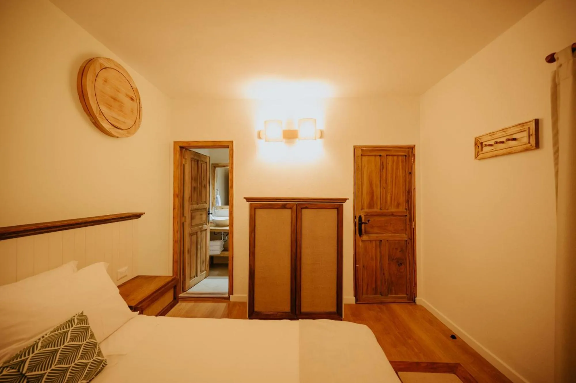 Bed in Hotel La Corada