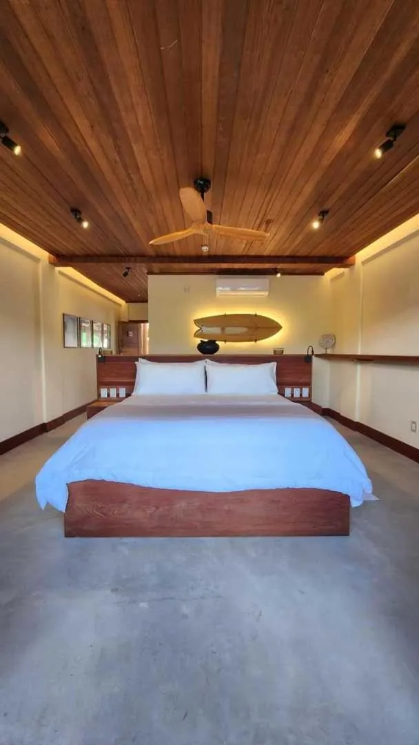 Bed in Filho do Vento Kite & Lodge
