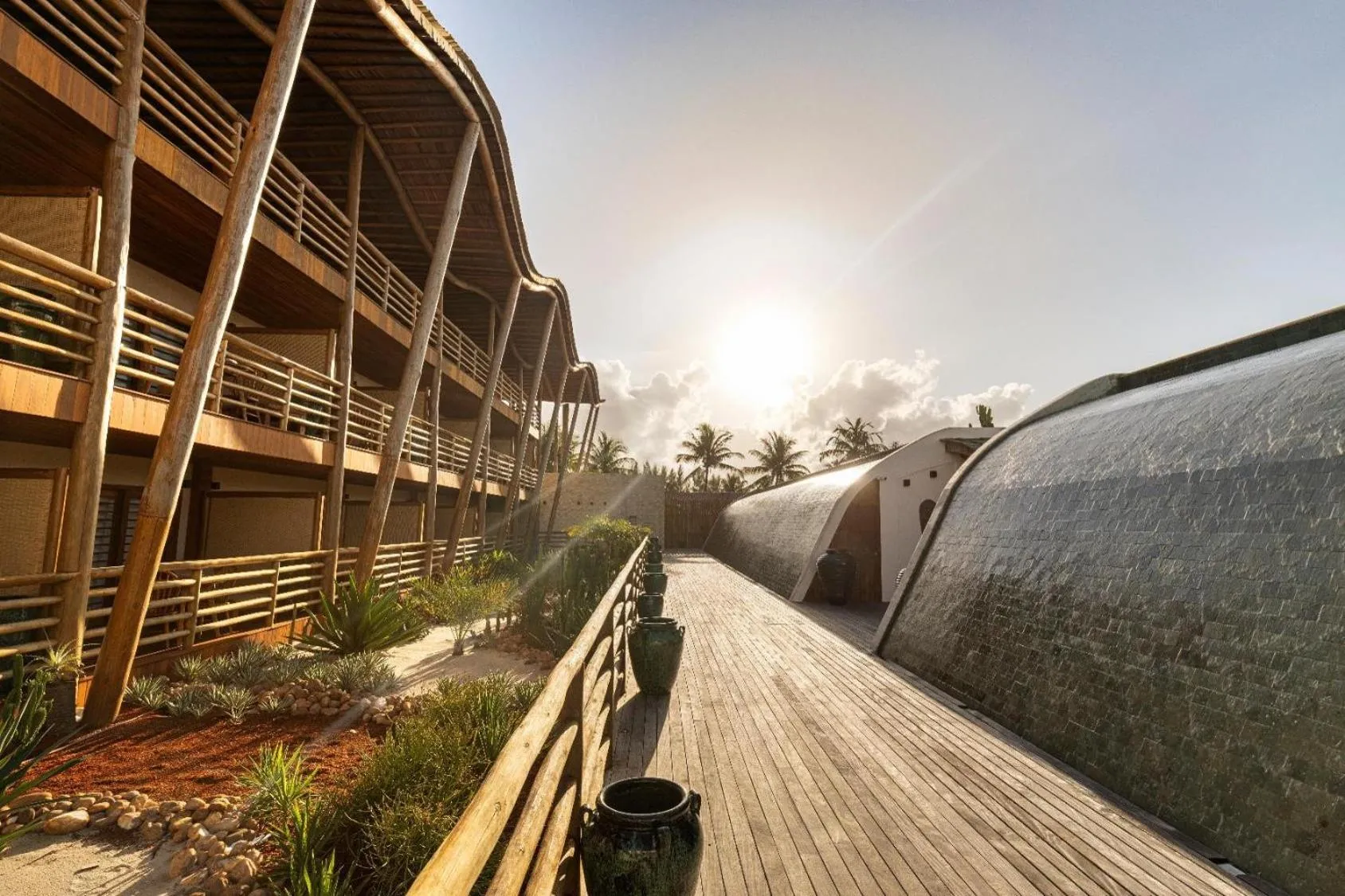 Property building in Filho do Vento Kite & Lodge