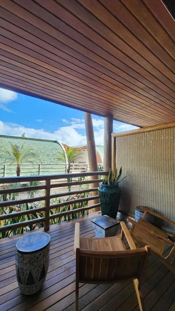 Patio in Filho do Vento Kite & Lodge