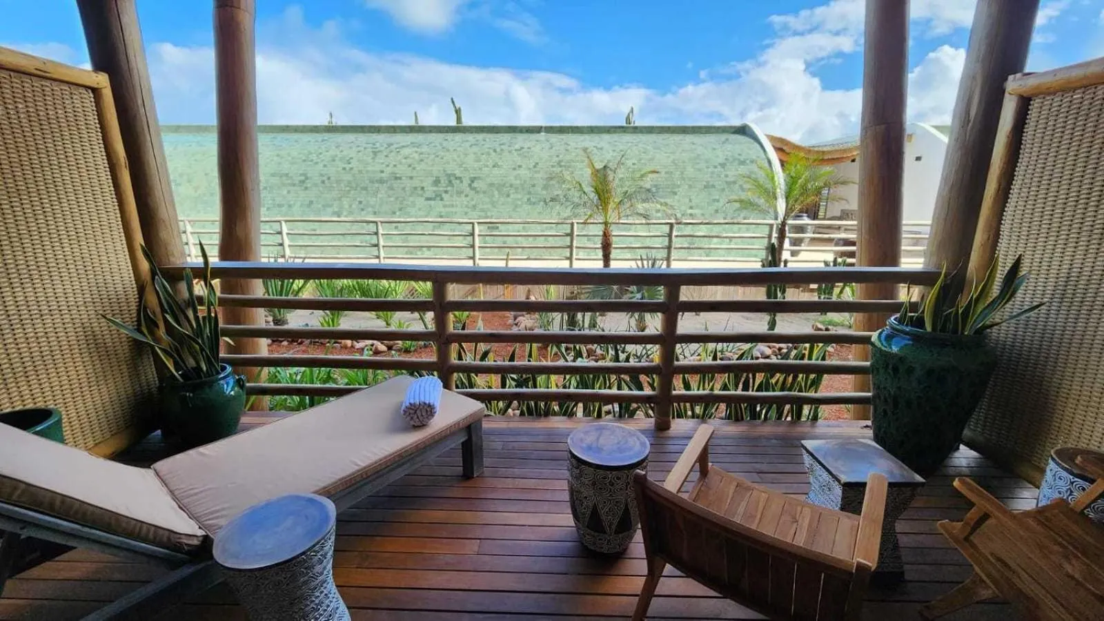 Patio in Filho do Vento Kite & Lodge