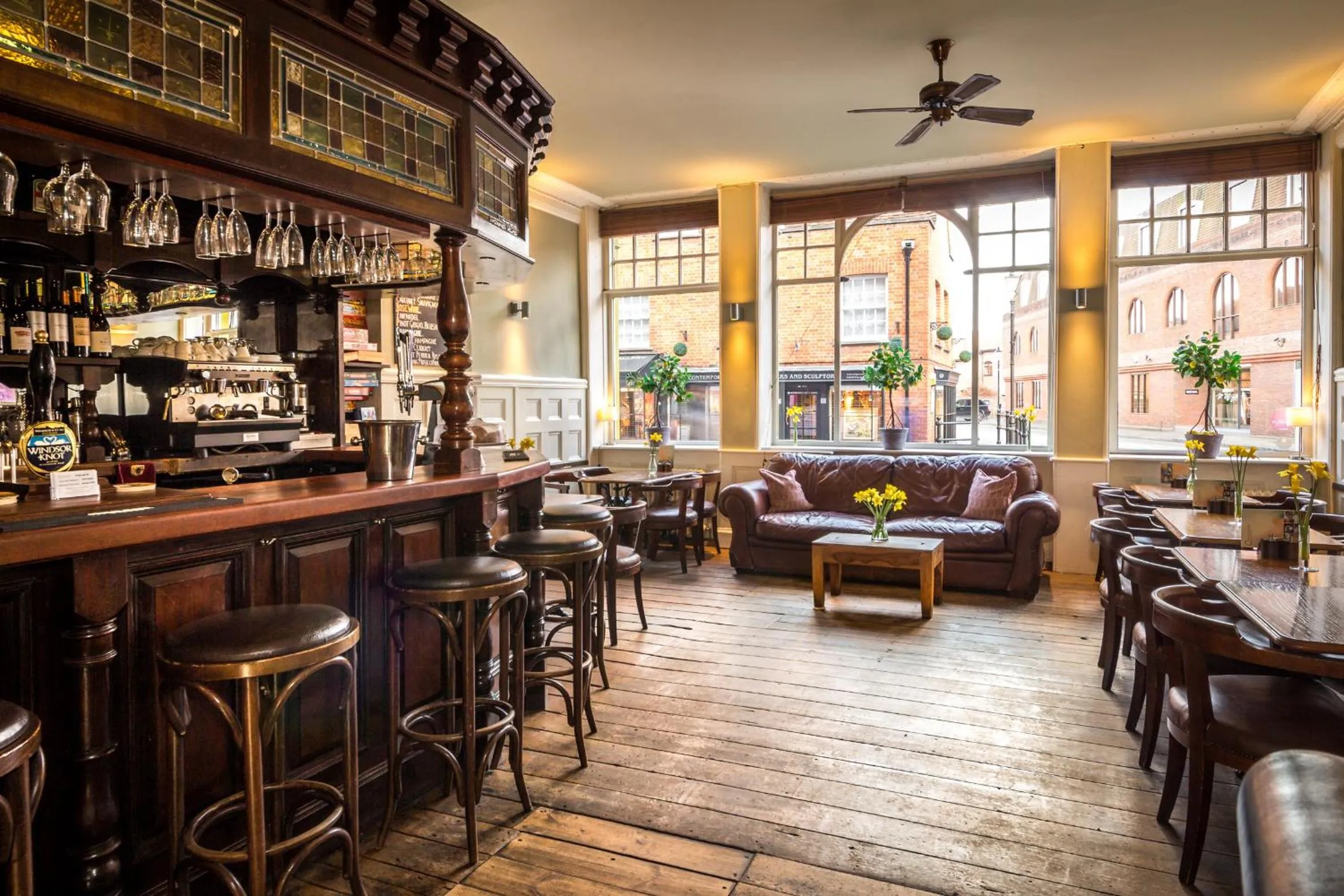 Lounge or bar in The Christopher Hotel, Eton