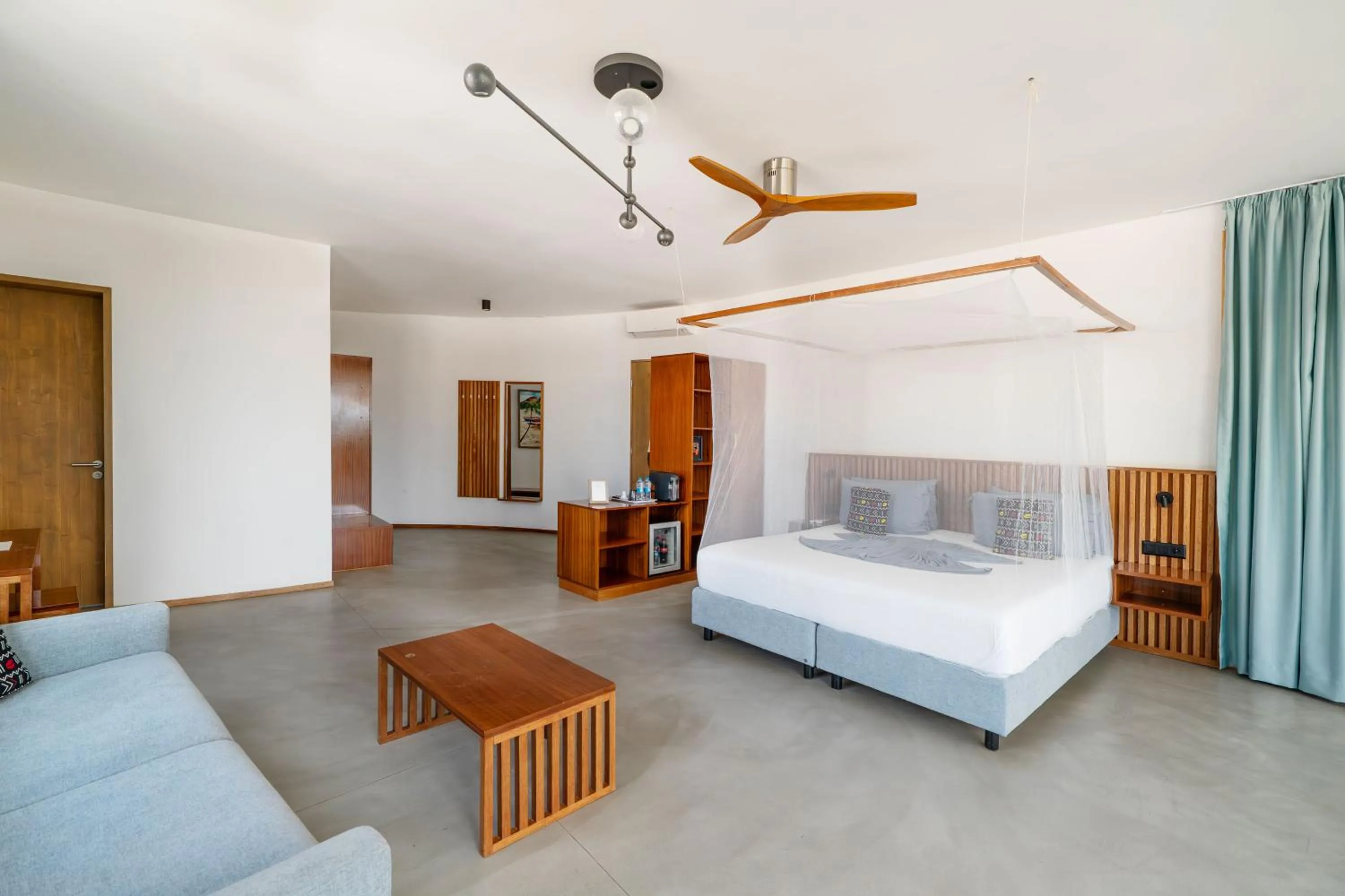 Bed in King Fisher Village Eco-Boutique Hotel