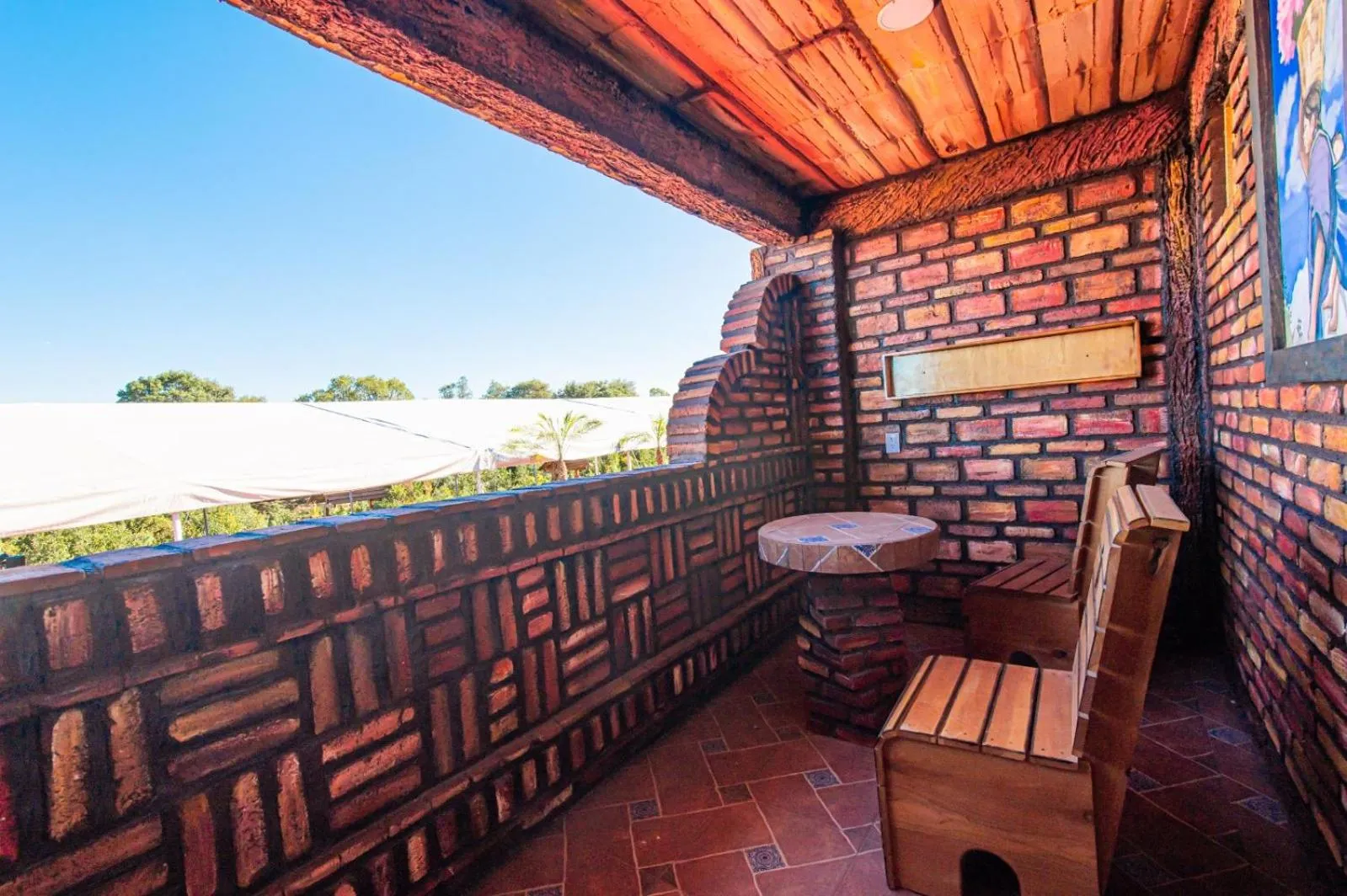 Patio in HOTEL & SPA LOS AGAVES Tepotzotlán