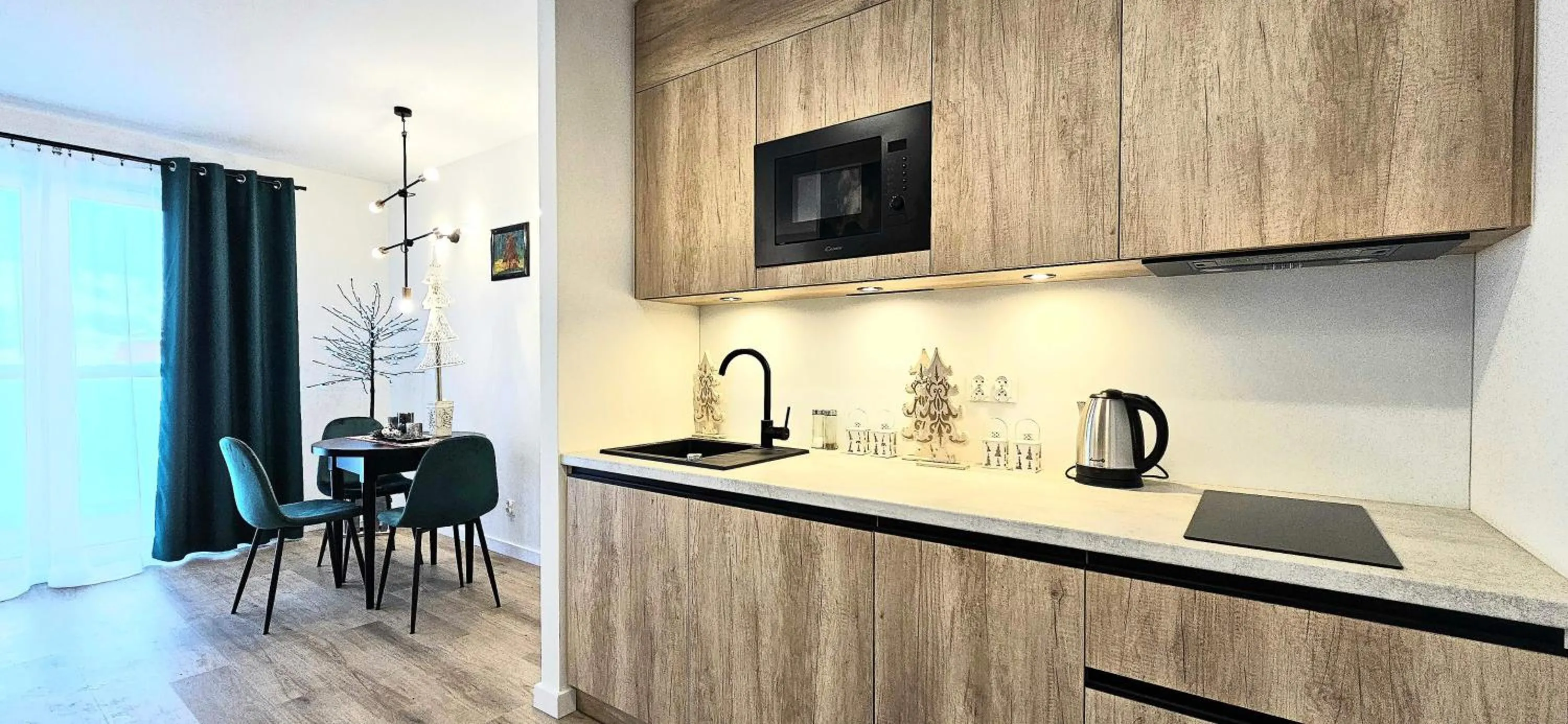 Kitchen or kitchenette in VIP Apartamenty Zakopianskie