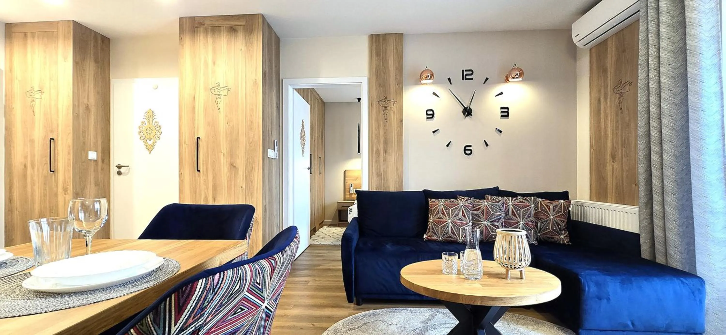 Living room in VIP Apartamenty Zakopianskie