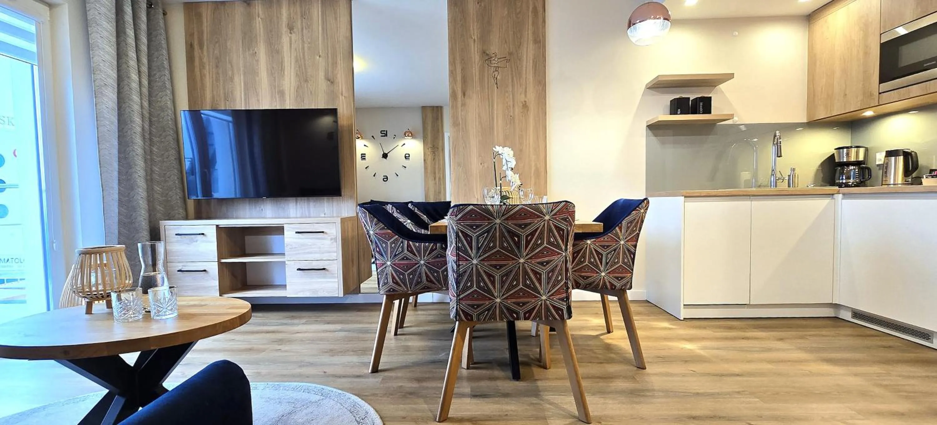 Living room in VIP Apartamenty Zakopianskie