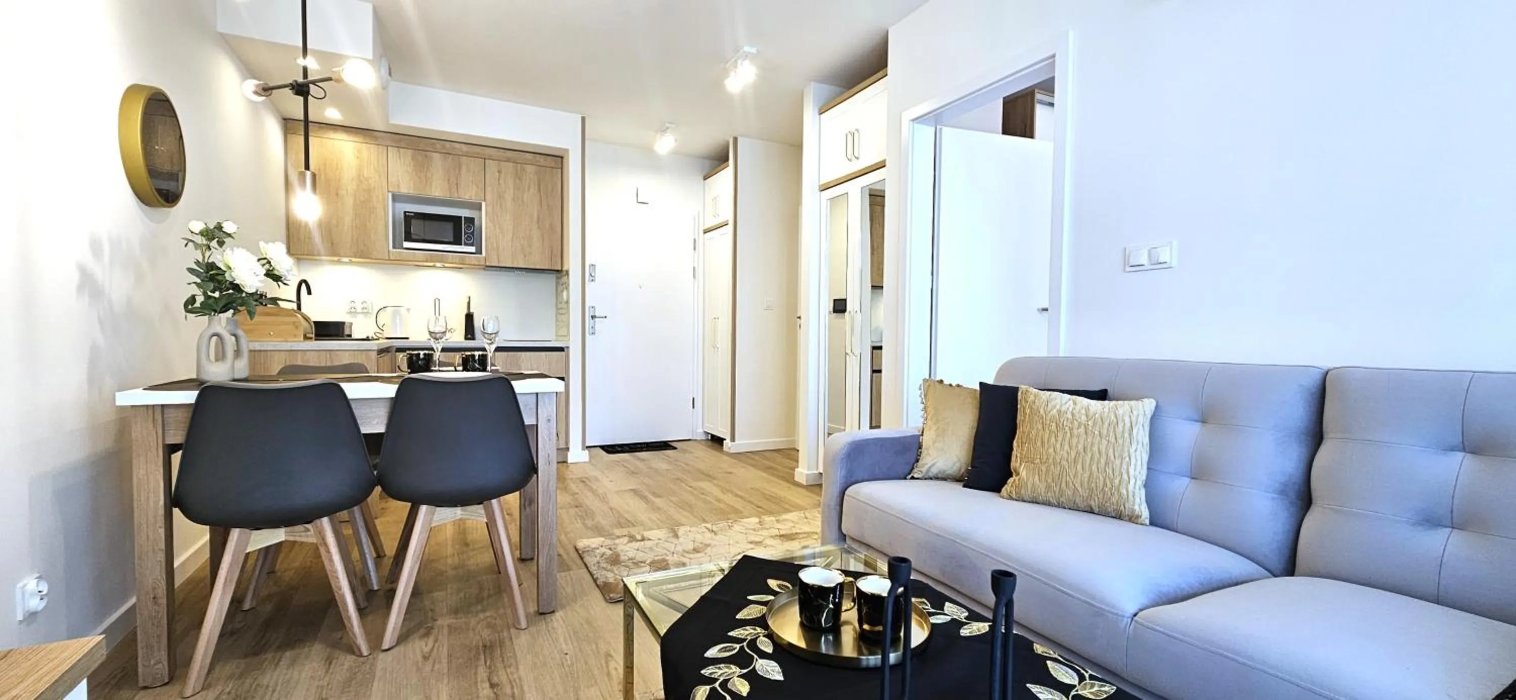 Kitchen or kitchenette in VIP Apartamenty Zakopianskie