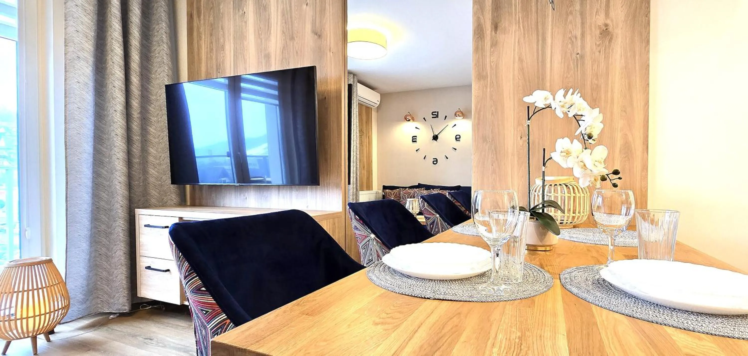 Living room in VIP Apartamenty Zakopianskie