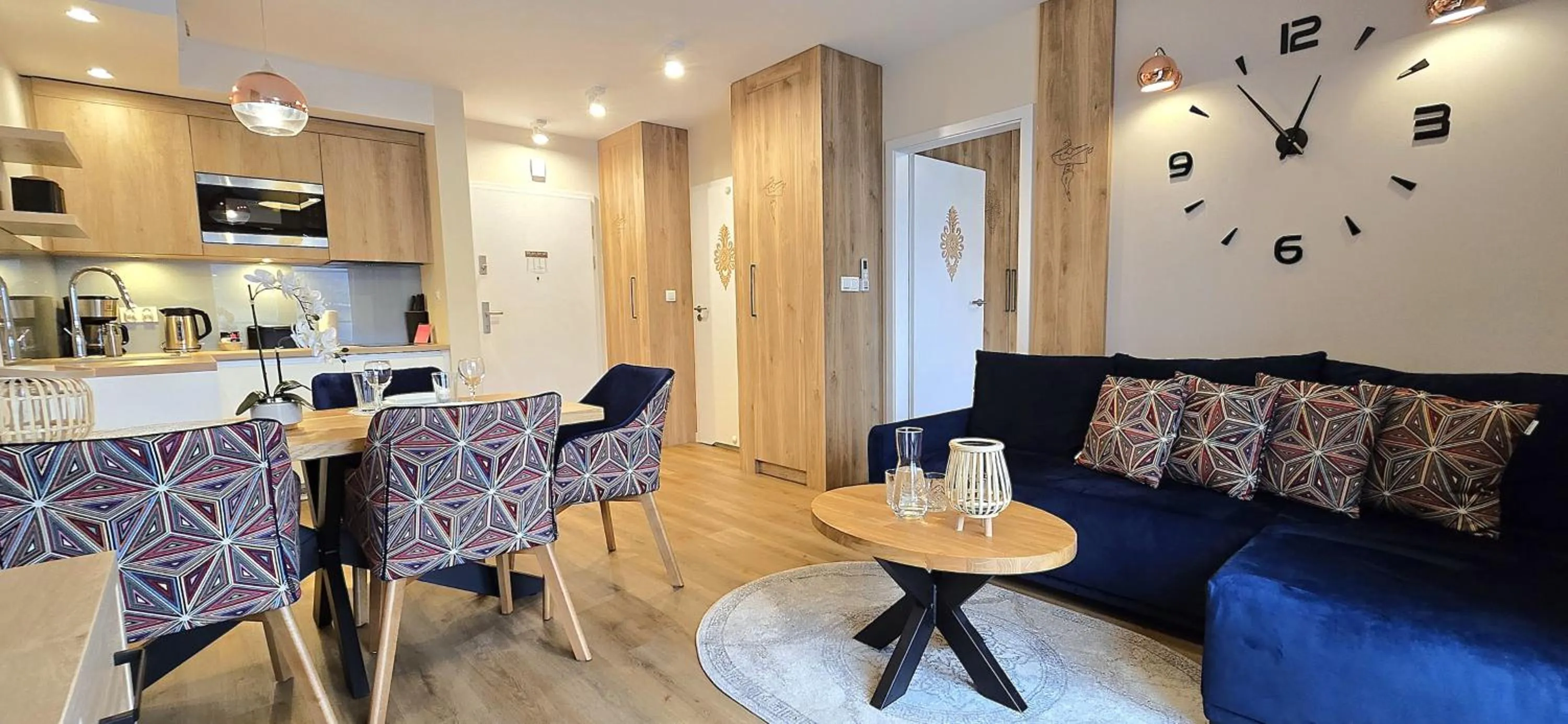 Living room in VIP Apartamenty Zakopianskie