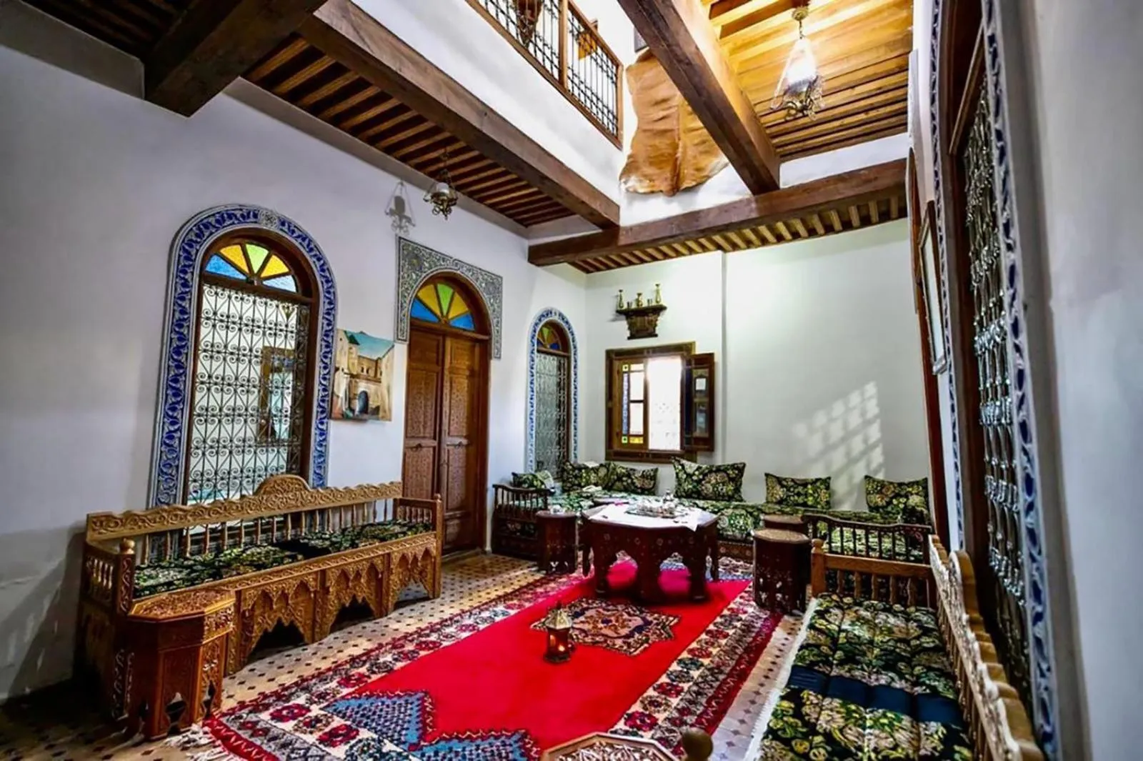 Seating area in DAR Naima