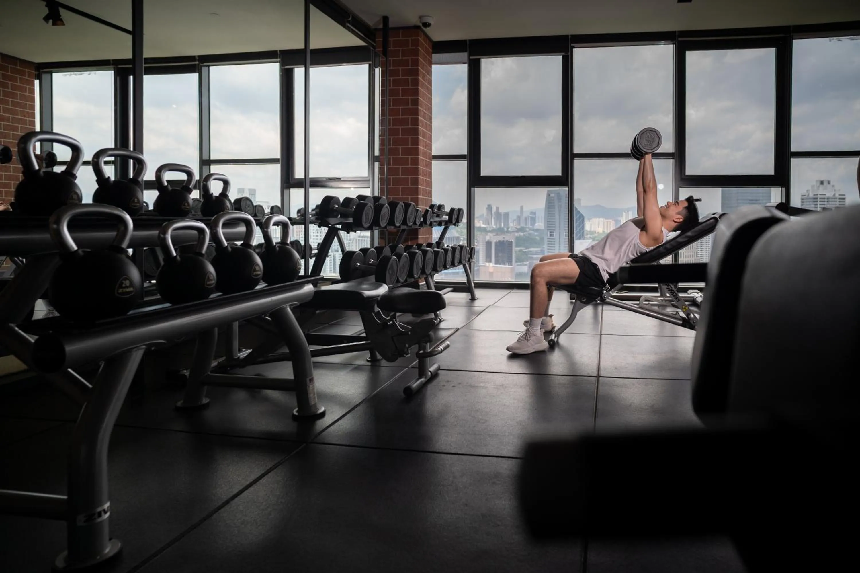 Fitness centre/facilities in Ceylonz Suite Kuala Lumpur Bukit Bintang