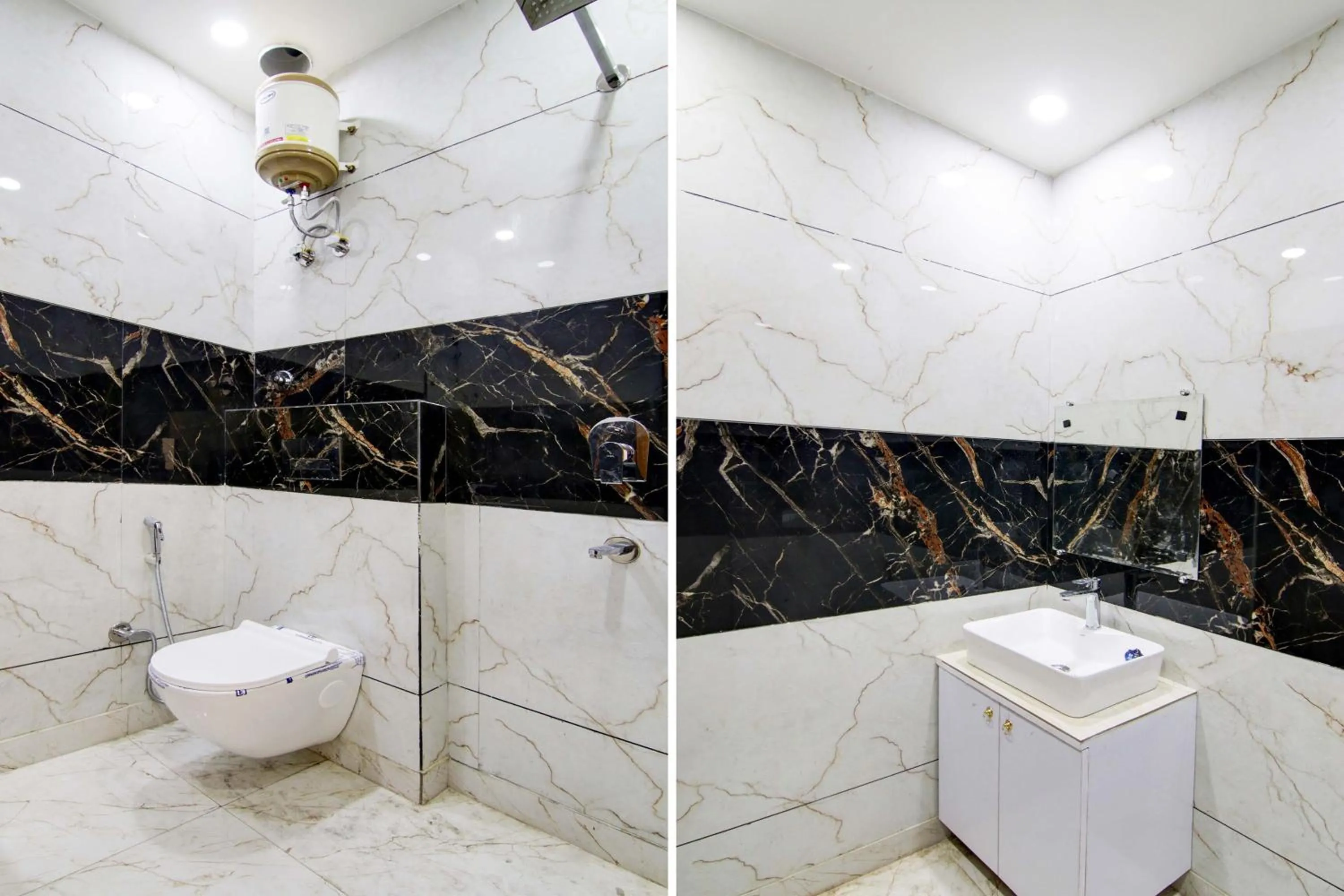 Bathroom in Hotel O Villa DEste