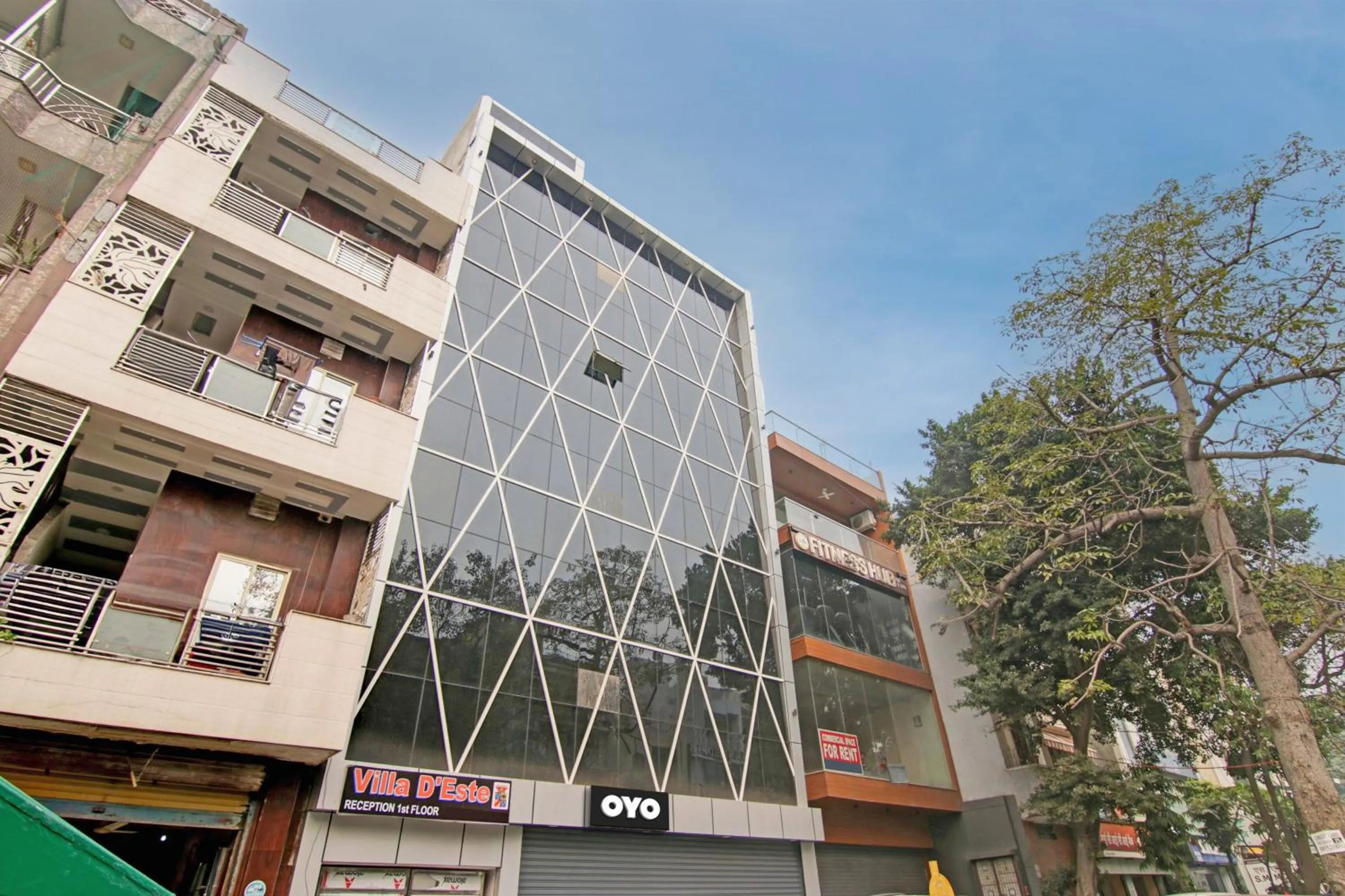 Facade/entrance in Hotel O Villa DEste