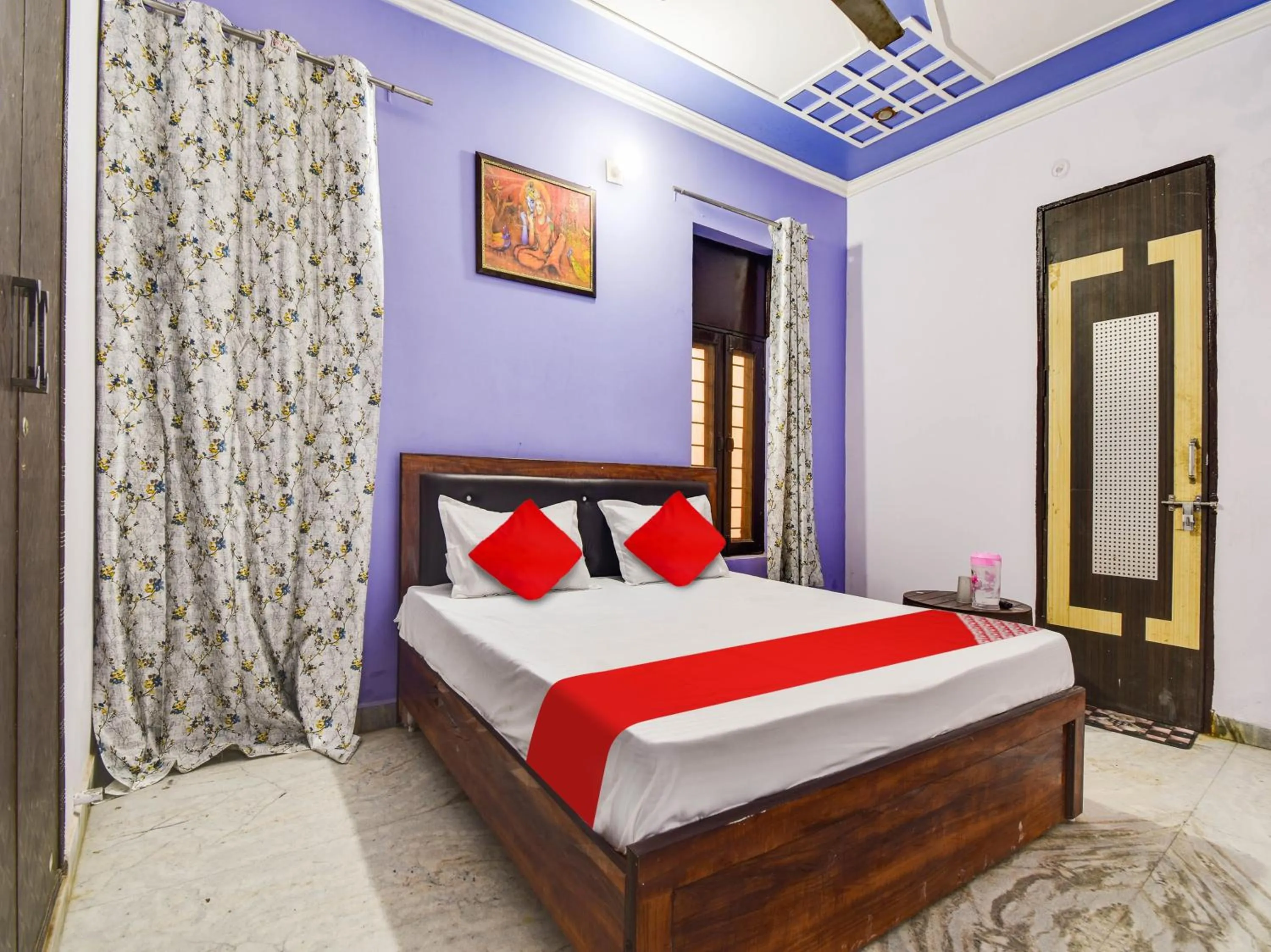 Bedroom, Bed in Hotel O SHYAM RESIDENCY
