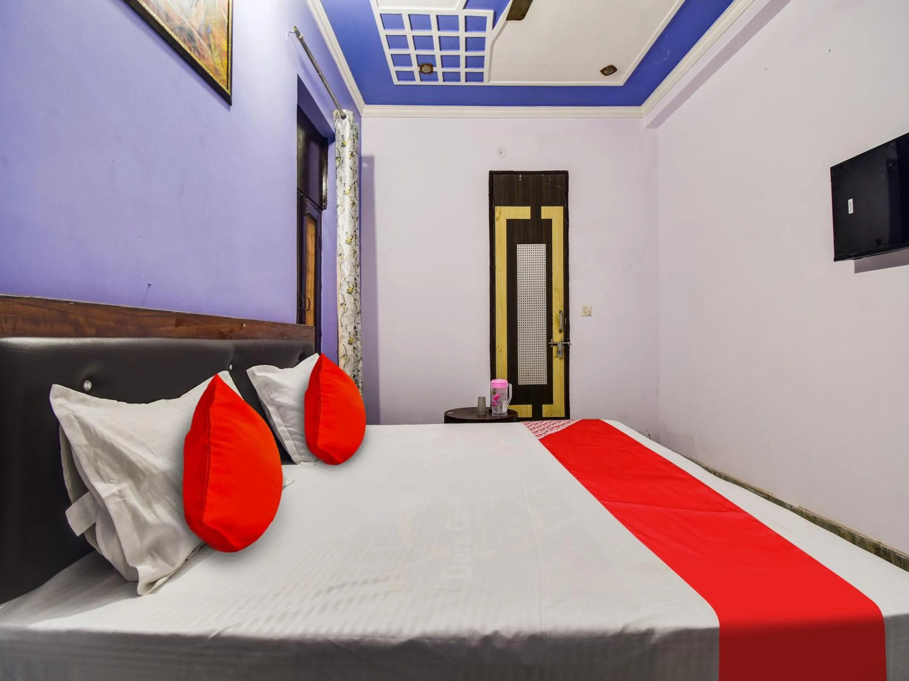 Bedroom, Bed in Hotel O SHYAM RESIDENCY