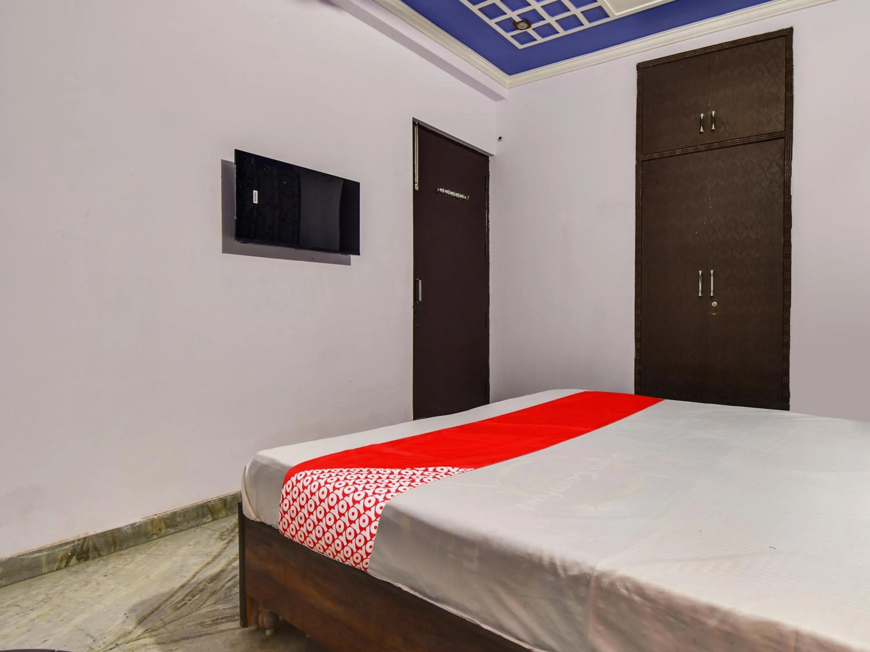Bedroom, Bed in Hotel O SHYAM RESIDENCY