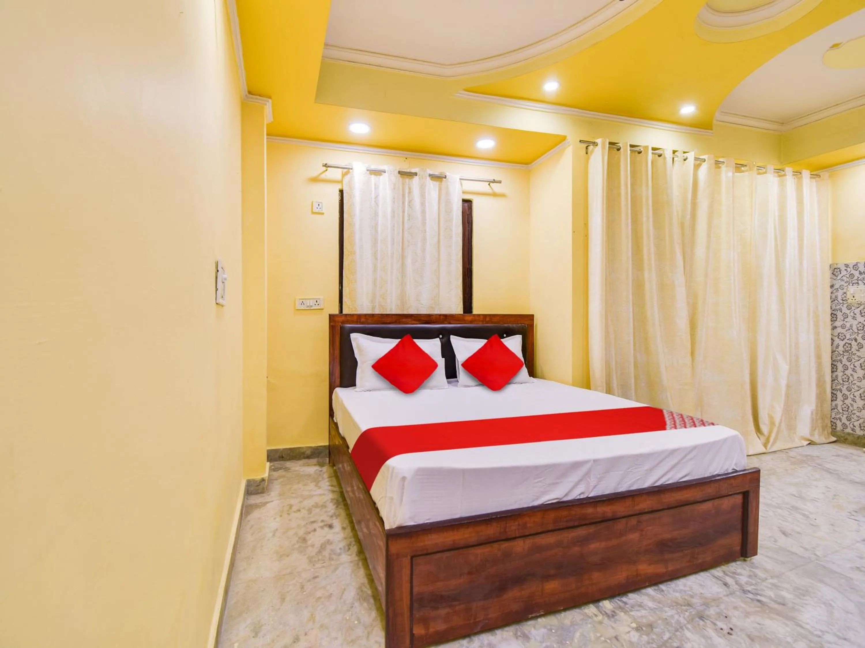 Bedroom, Bed in Hotel O SHYAM RESIDENCY
