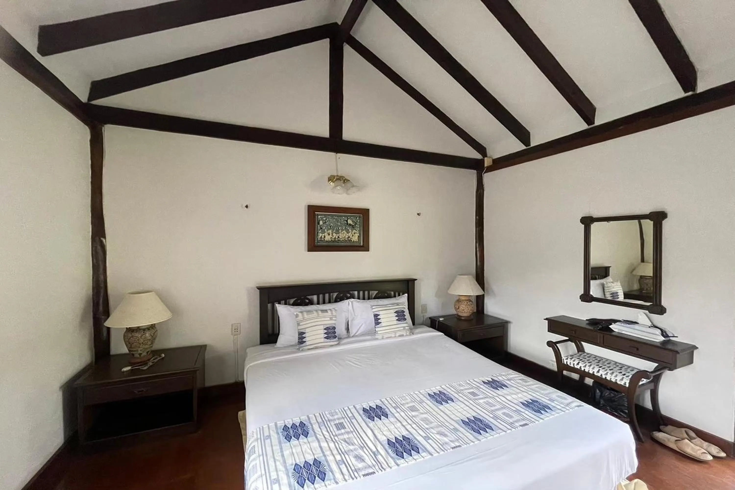 Bed in Phu Ing Fah Resort