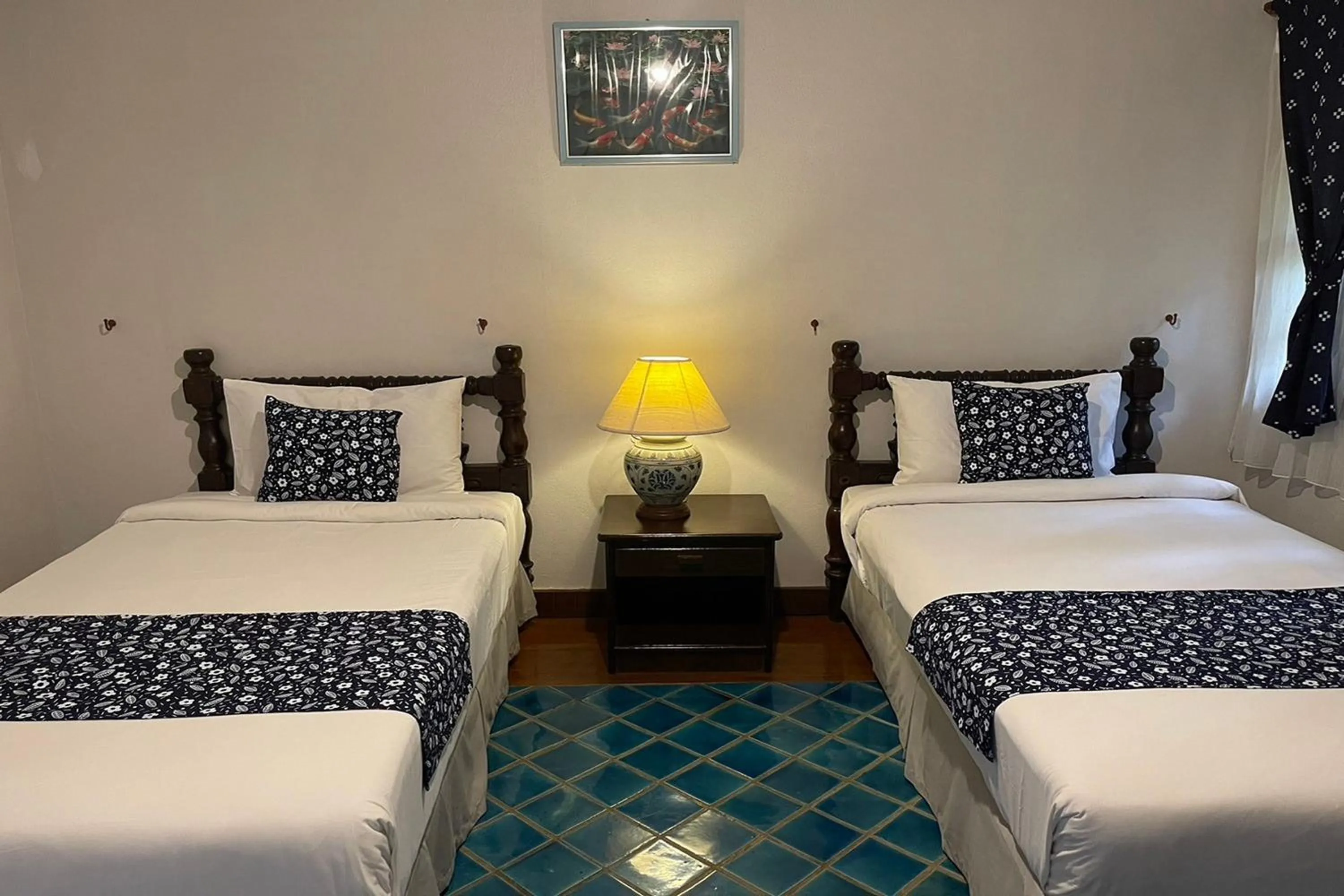 Bed in Phu Ing Fah Resort