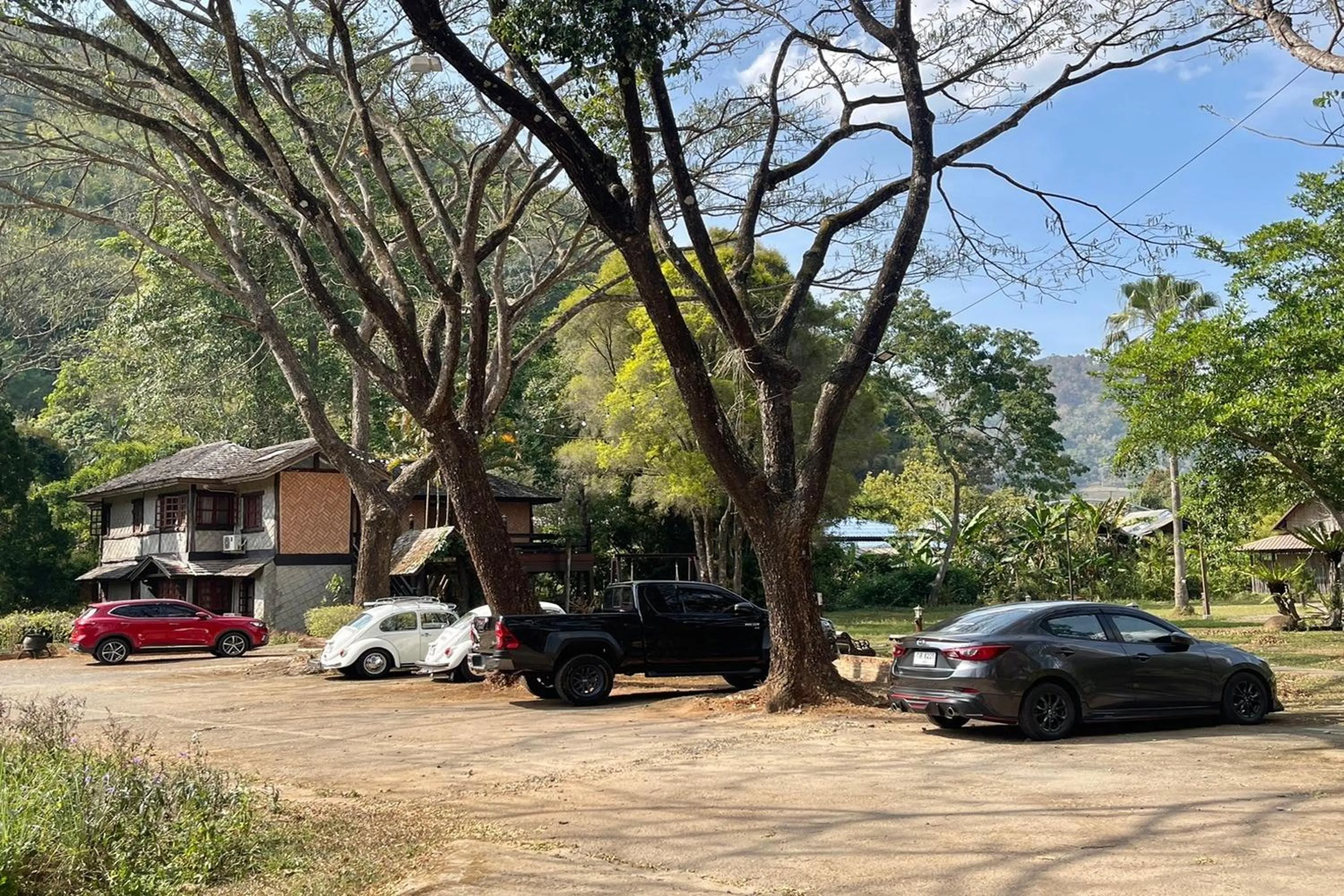 Parking in Phu Ing Fah Resort