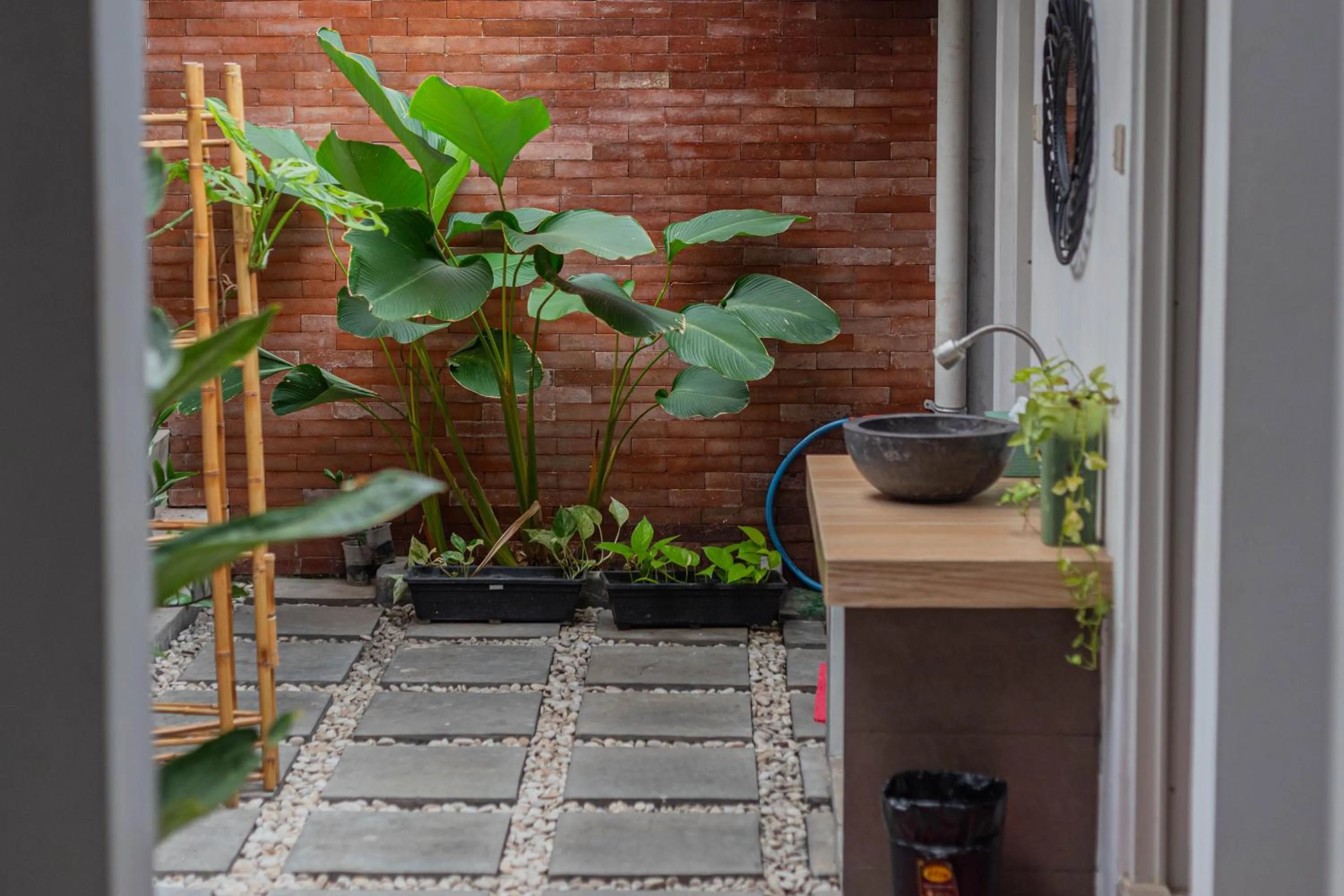 Garden in GRIYA BANSU : Ndalem Ibu