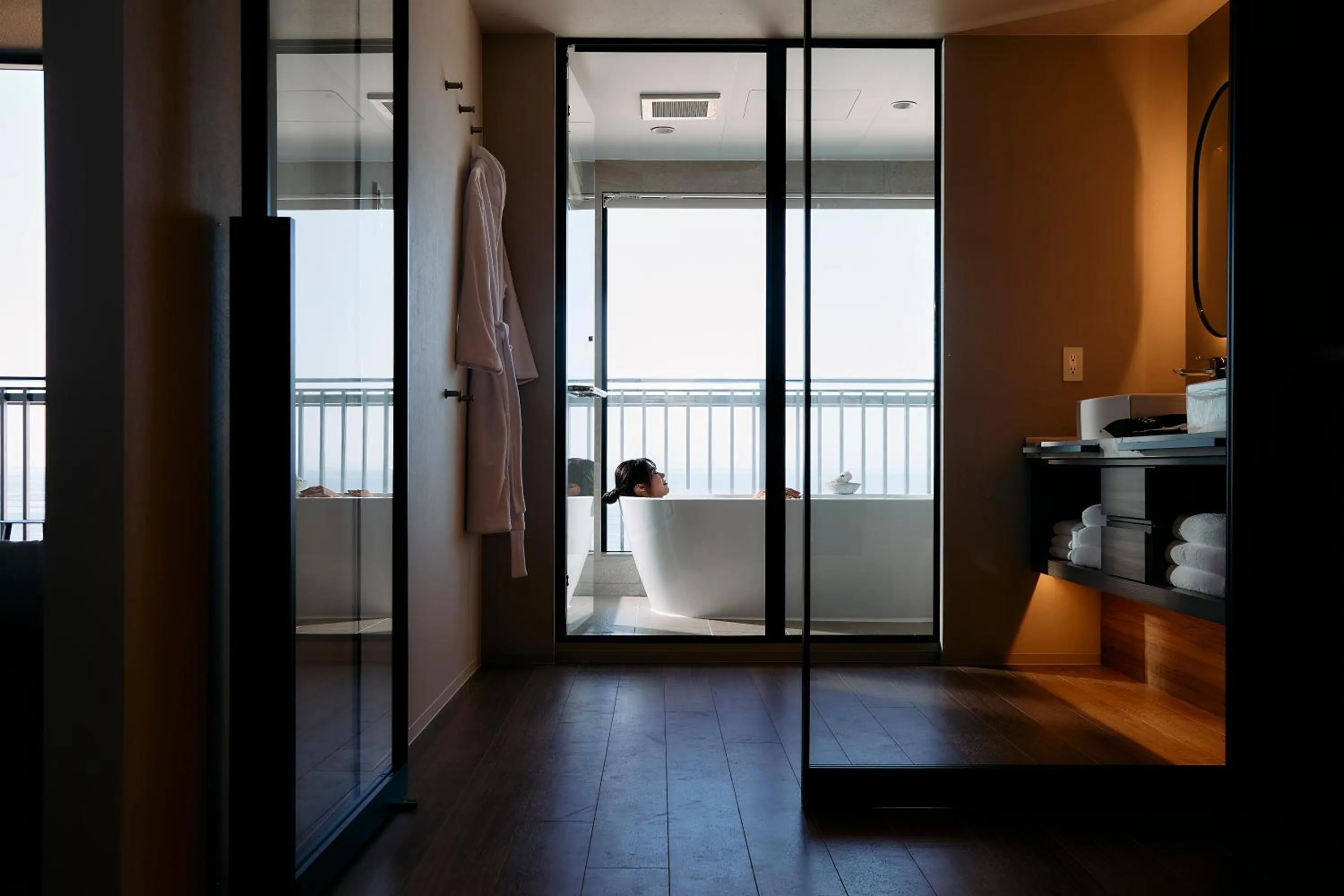 Bathroom in seven x seven Itoshima