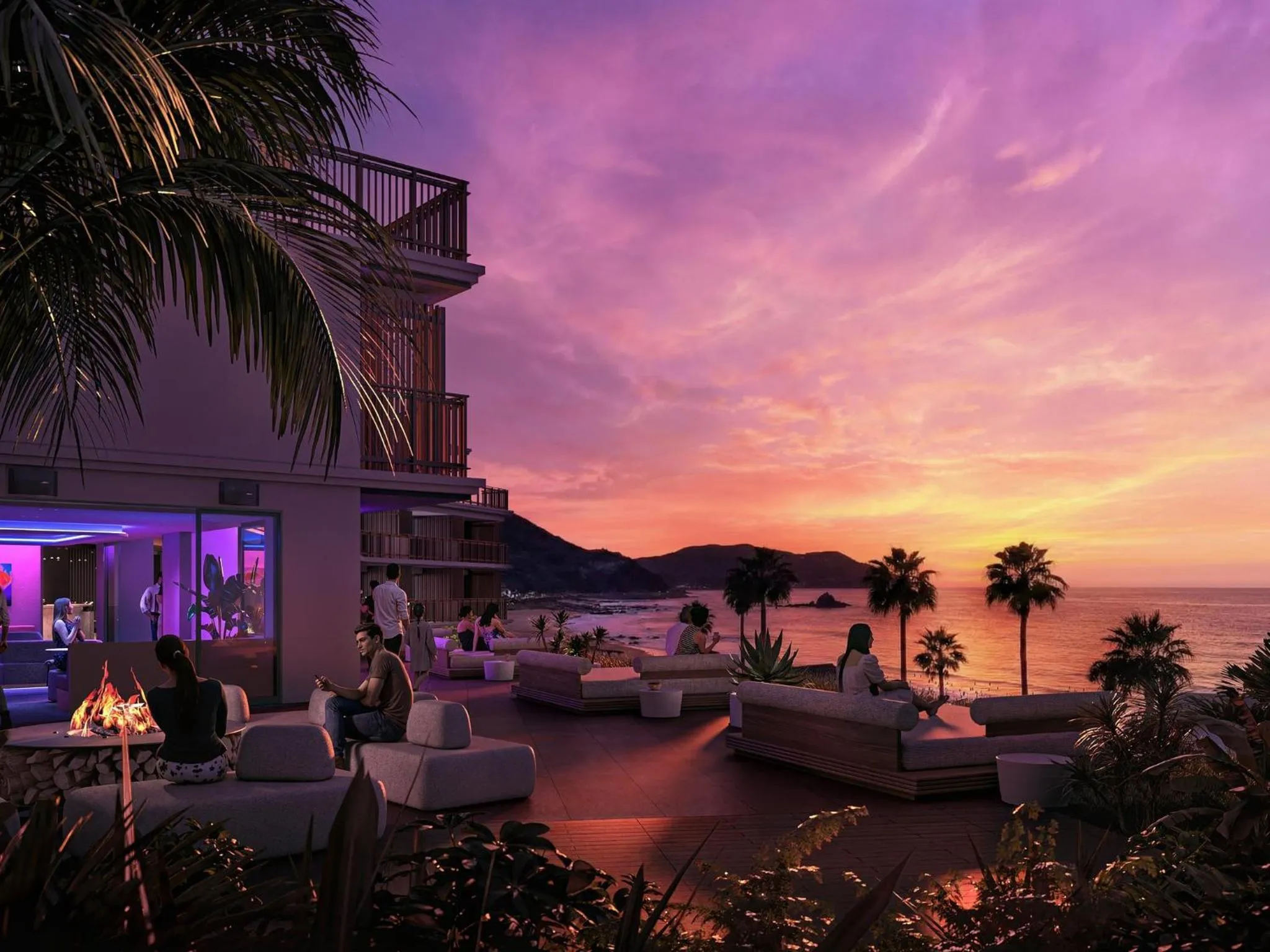 Property building in seven x seven Itoshima