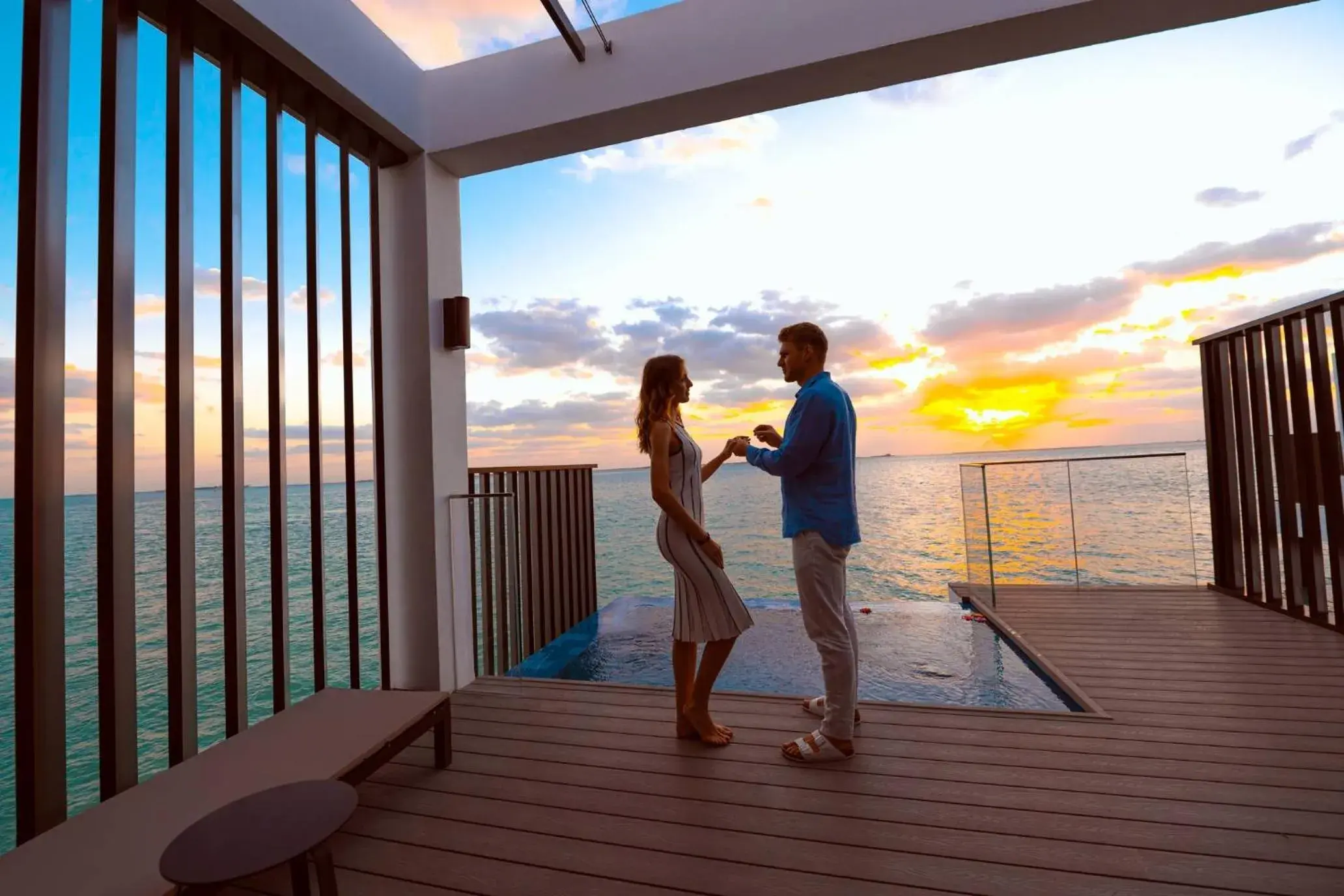 One Bedroom Over Water Villa in Bab Al Nojoum Hudayriyat Villas One Bedroom Over Water Villa in Bab Al Nojoum Hudayriyat Villas