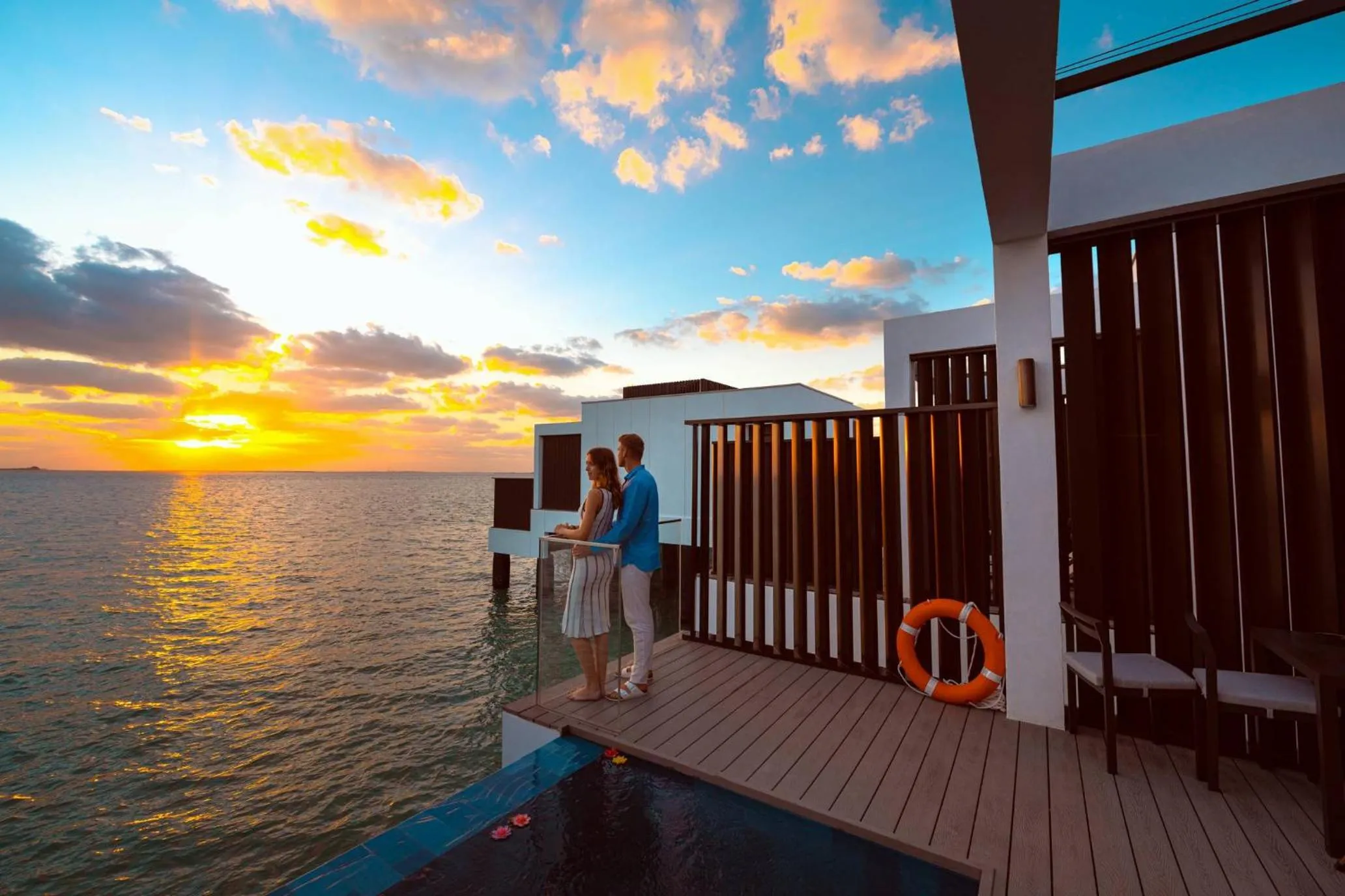 Balcony/Terrace in Bab Al Nojoum Hudayriyat Villas