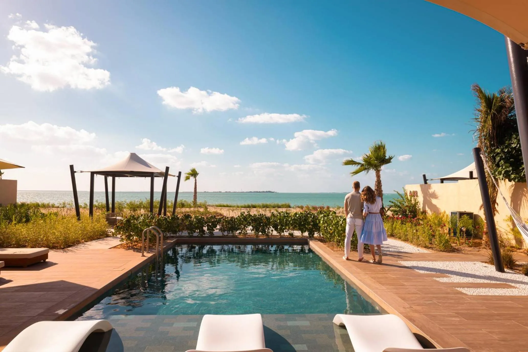 Natural landscape in Bab Al Nojoum Hudayriyat Villas