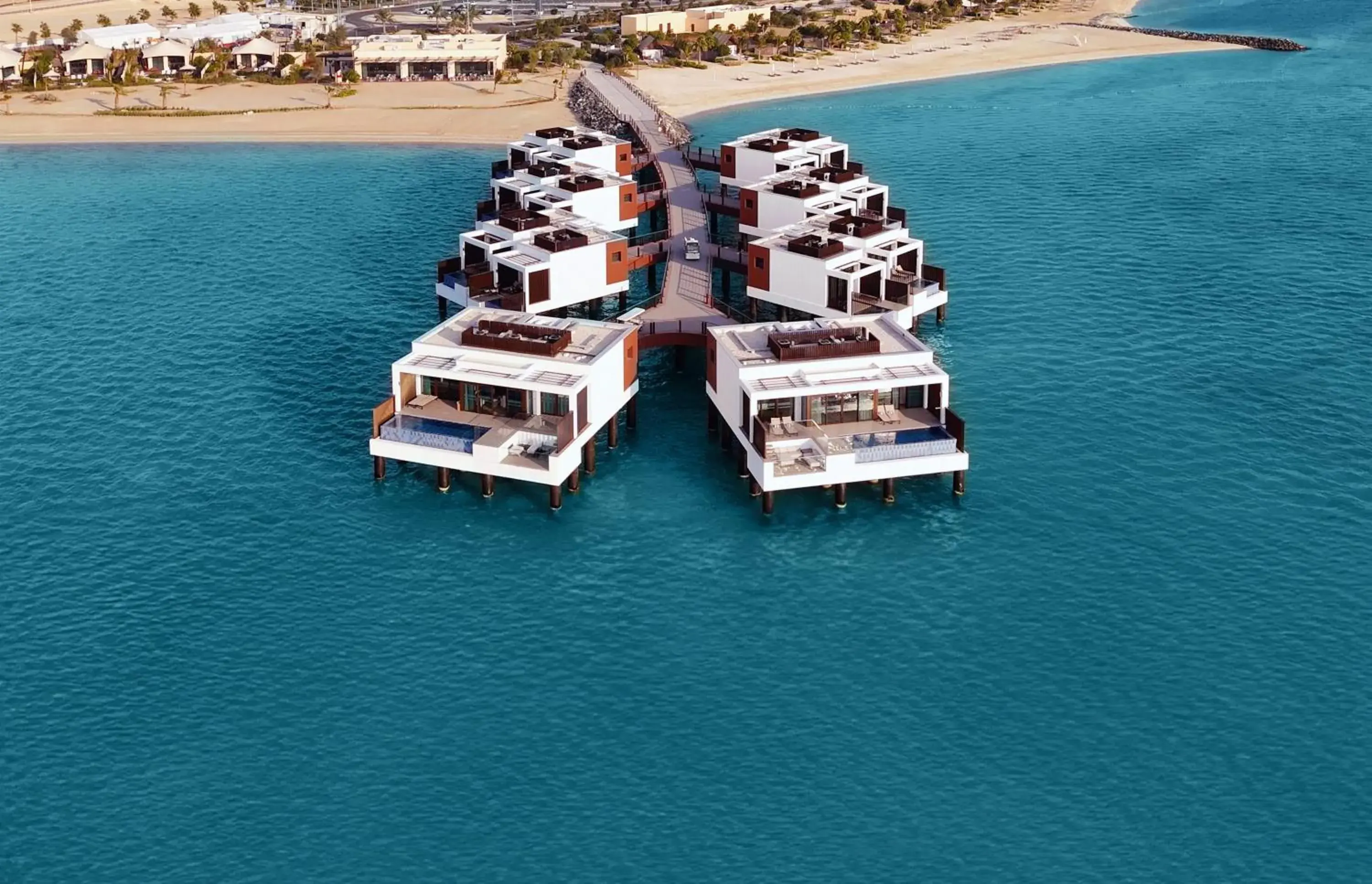 One Bedroom Over Water Villa in Bab Al Nojoum Hudayriyat Villas One Bedroom Over Water Villa in Bab Al Nojoum Hudayriyat Villas