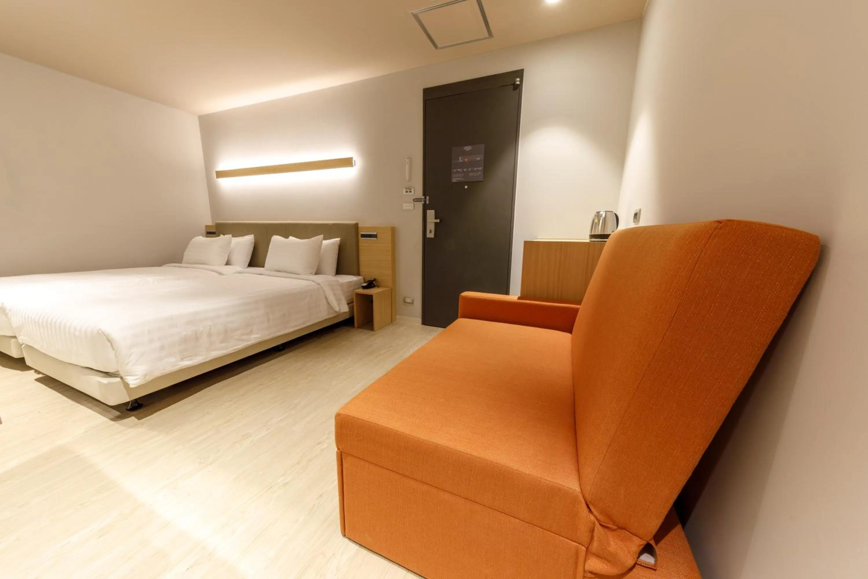 Bed in Nishitetsu Hotel Croom Bangkok Silom